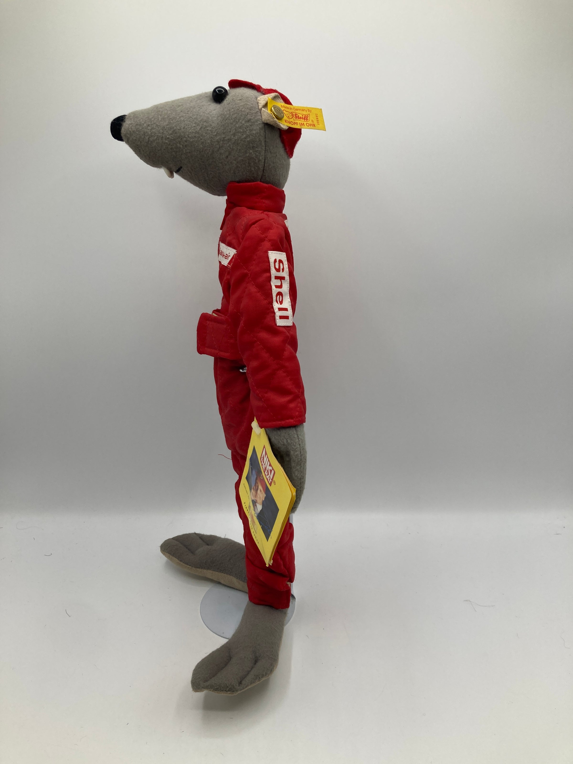 Steiff Niki The Rat Race Car Driver Doll With All IDs | My Site