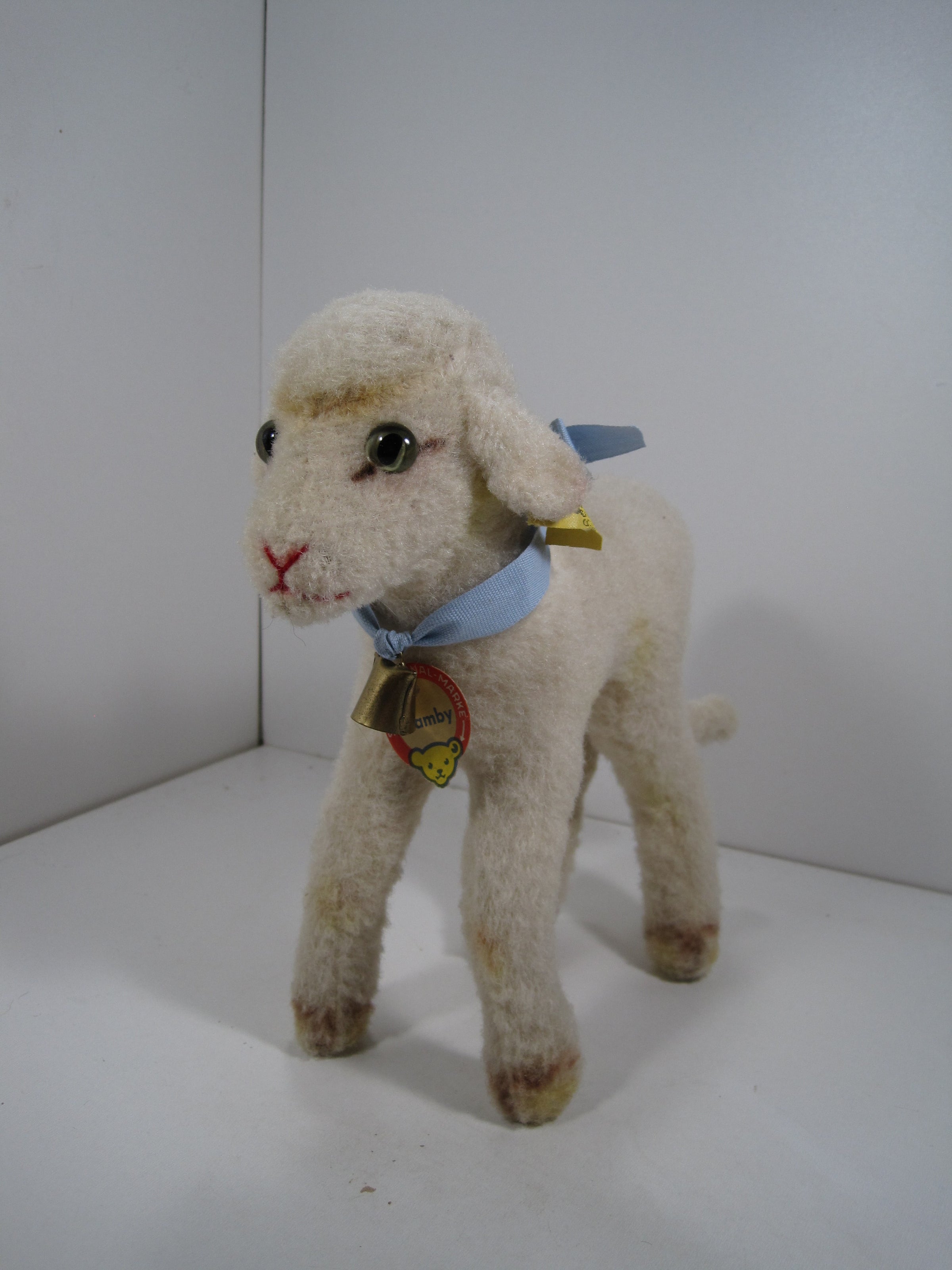 Steiff Medium Lamby Lamb With All IDs | My Site