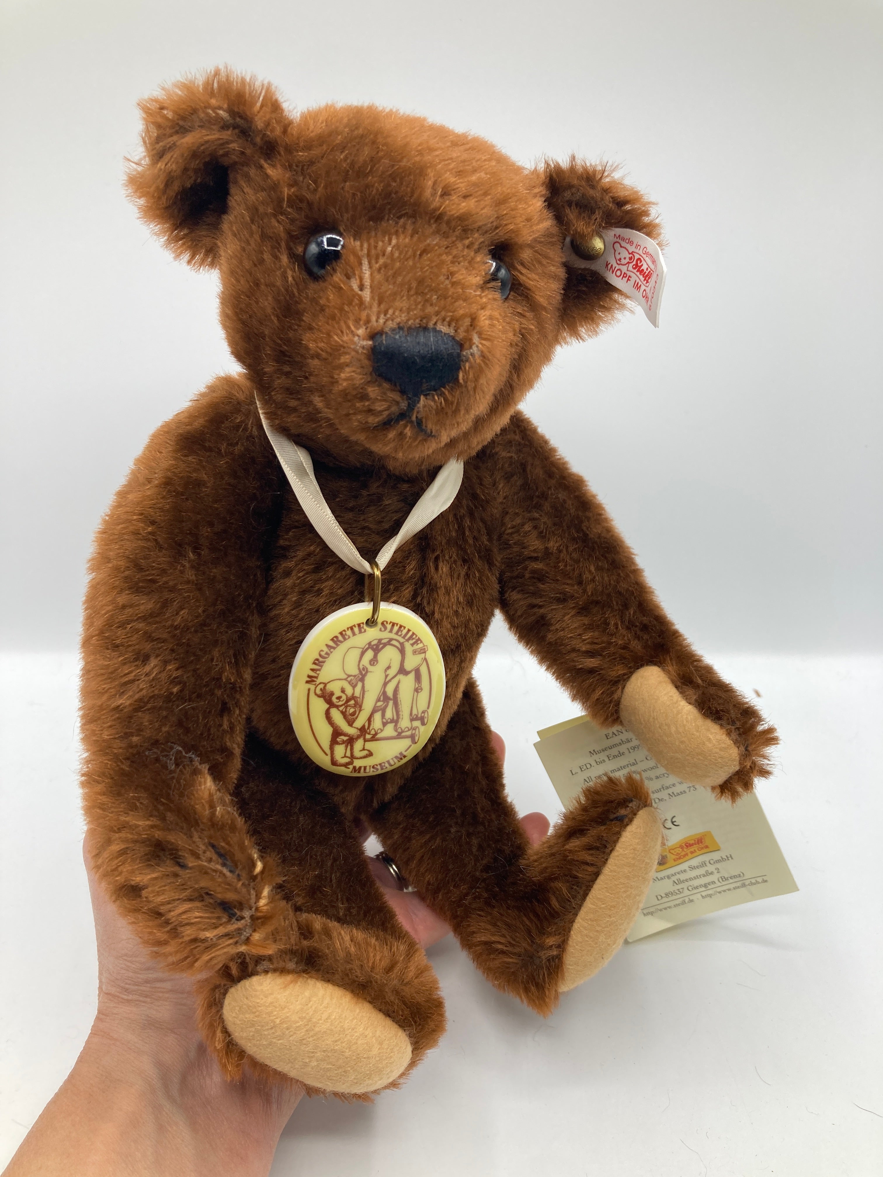 シュタイフミュージアムベア2018（Steiff Museum bear） Steiff Museum Exclusive Teddy Bear With All IDs | My Site
