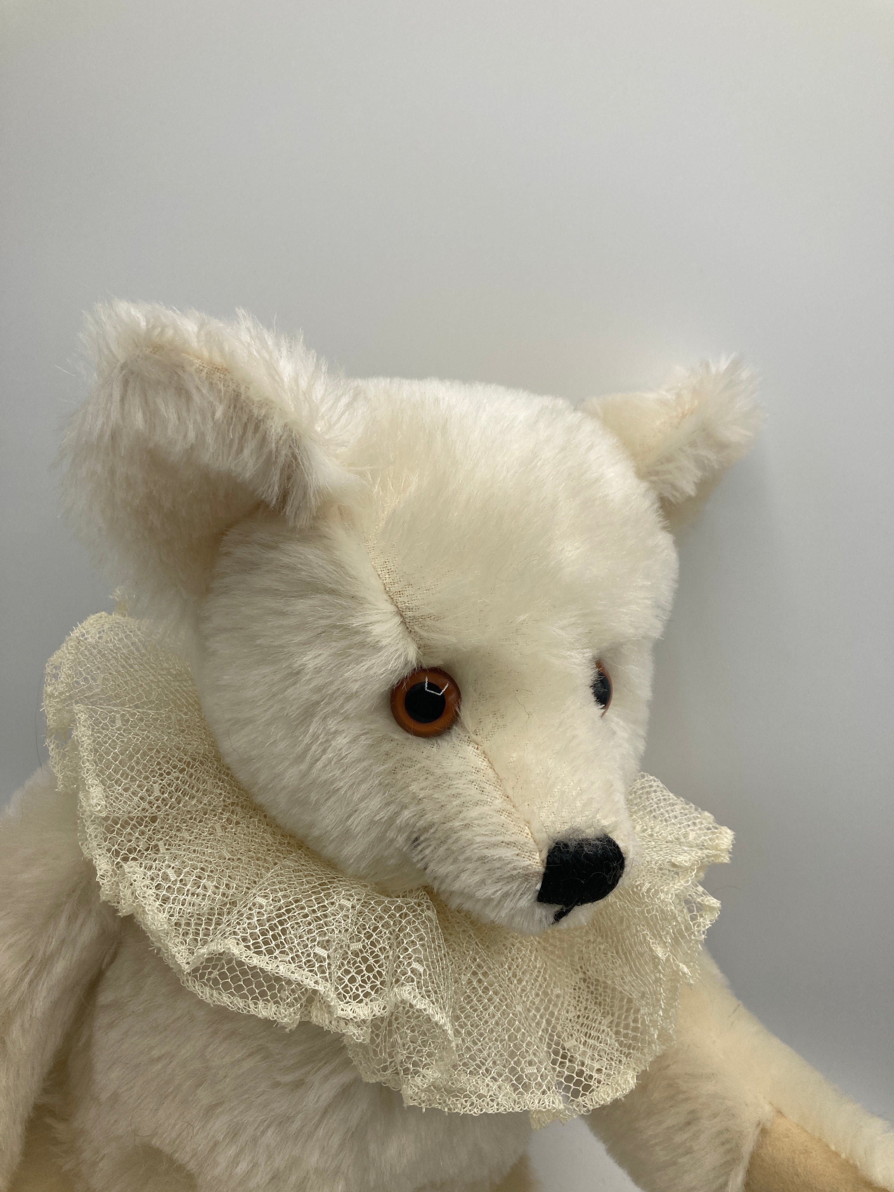 Steiff White Ophelia Teddy Bear With All IDs | My Site