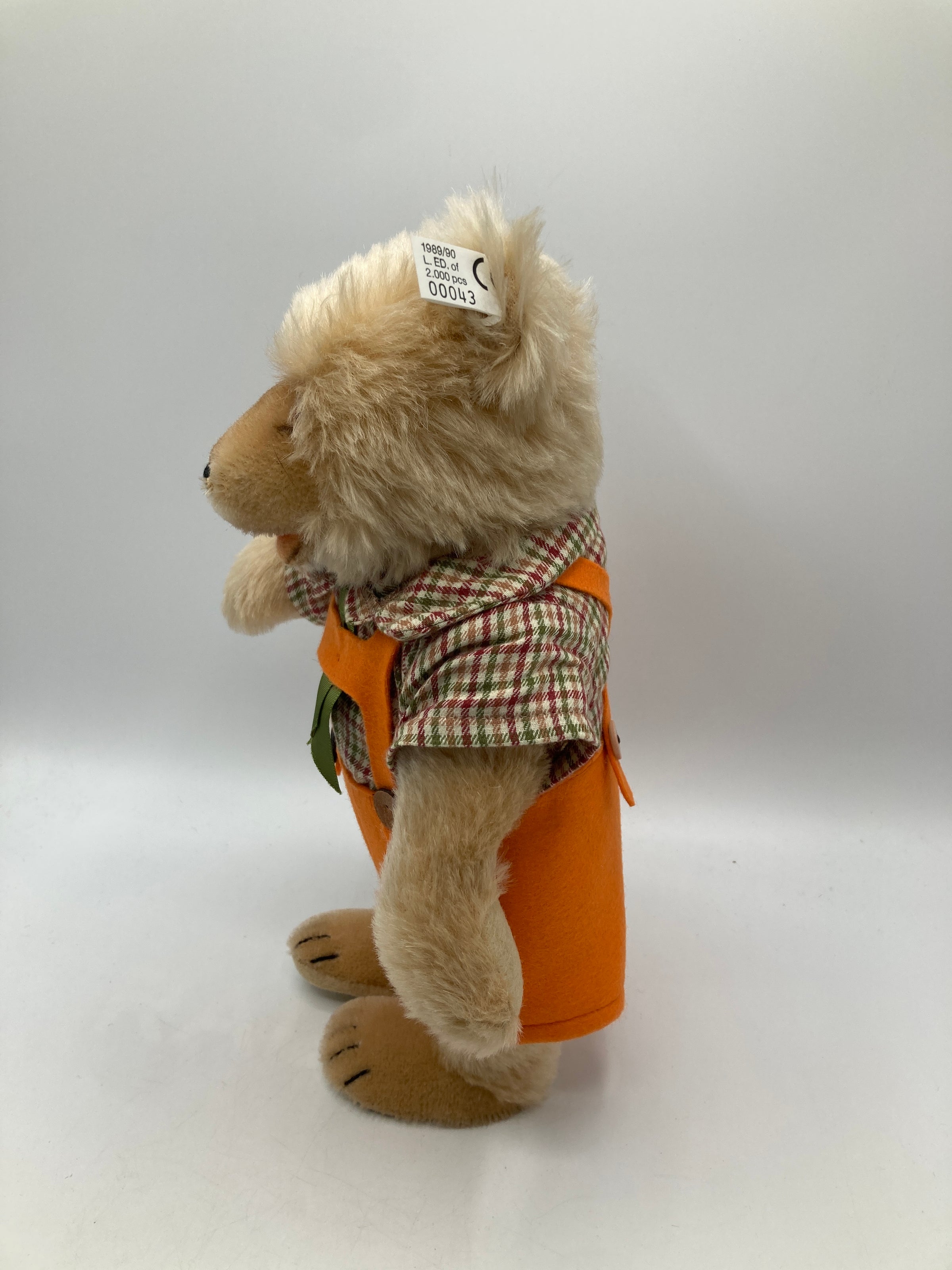 Steiff FAO Schwarz Golden Gate Mohair Teddy Baby Limited Edition