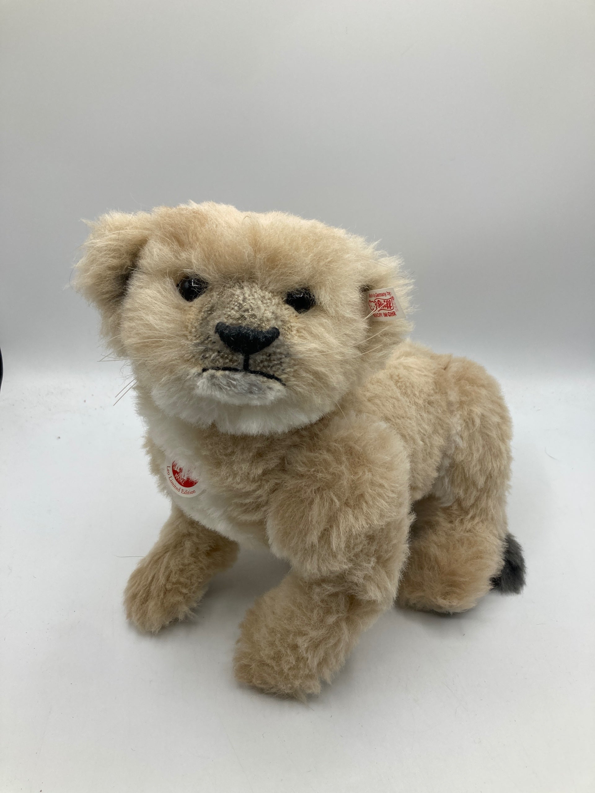 Steiff Masterpiece Alpaca Leo Baby Lion Cub With All IDs | My Site