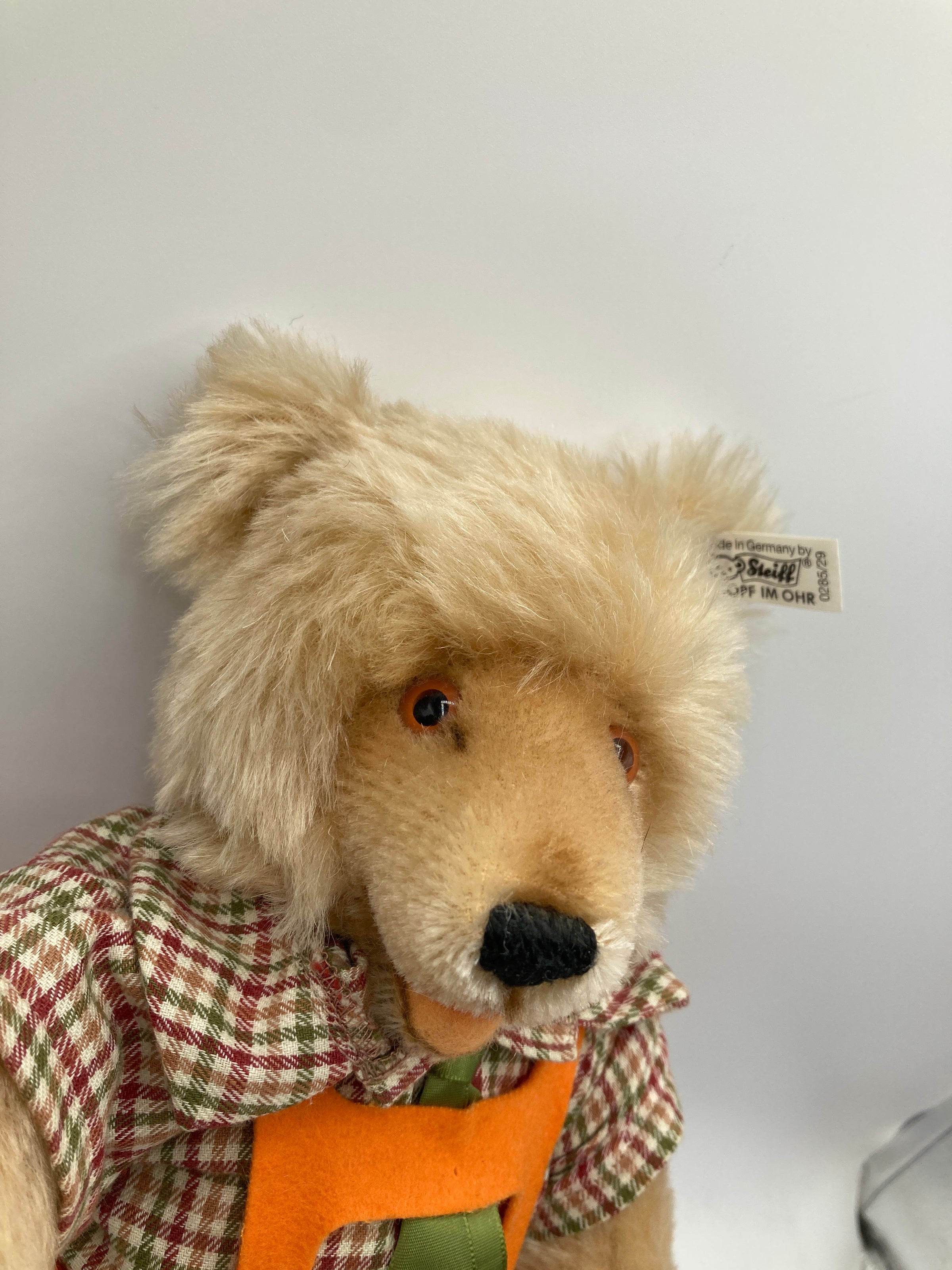 Steiff FAO Schwarz Golden Gate Mohair Teddy Baby Limited Edition
