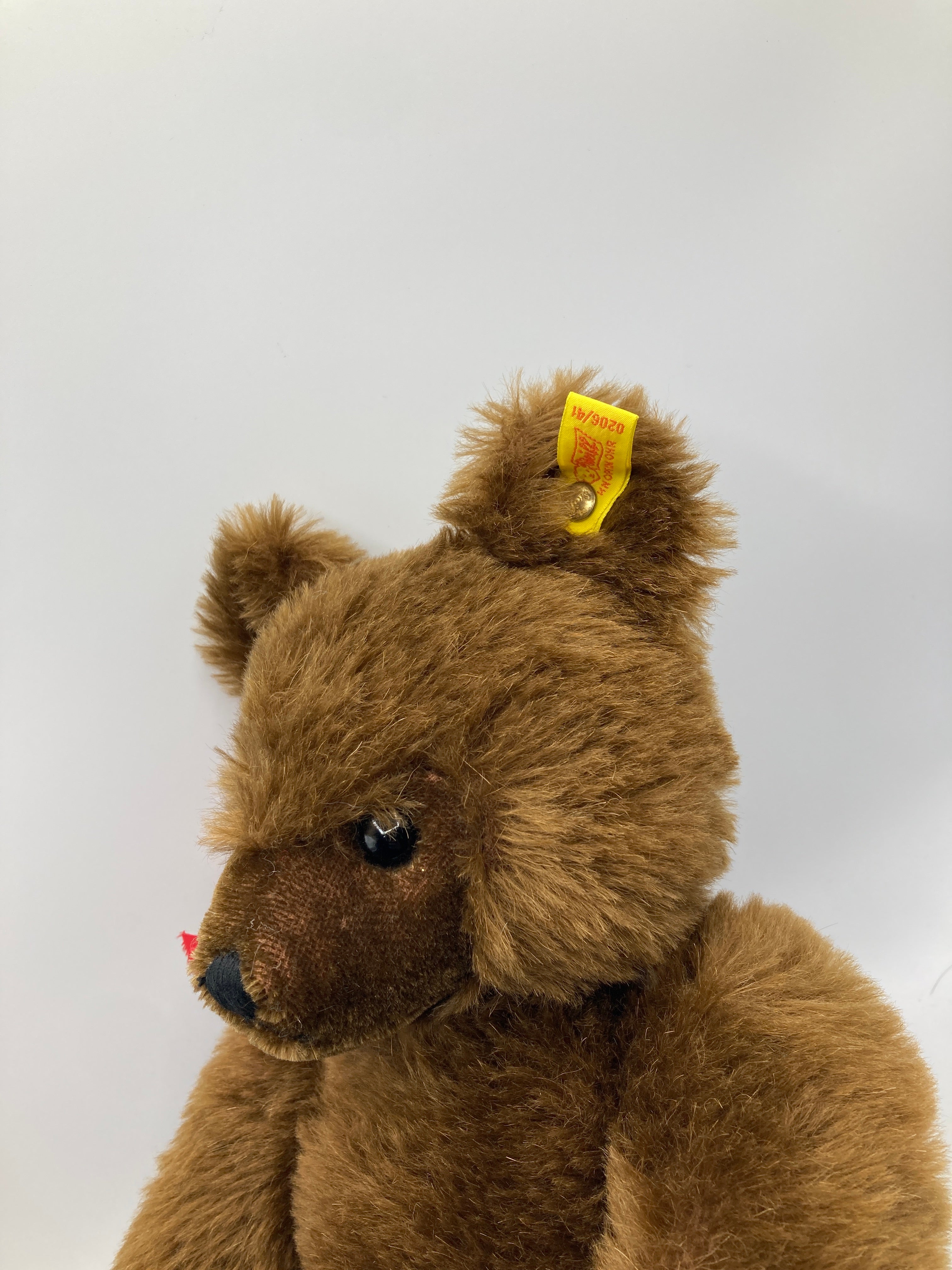 Steiff Larger Brown Mohair Mask Teddy Bear With ID | My Site