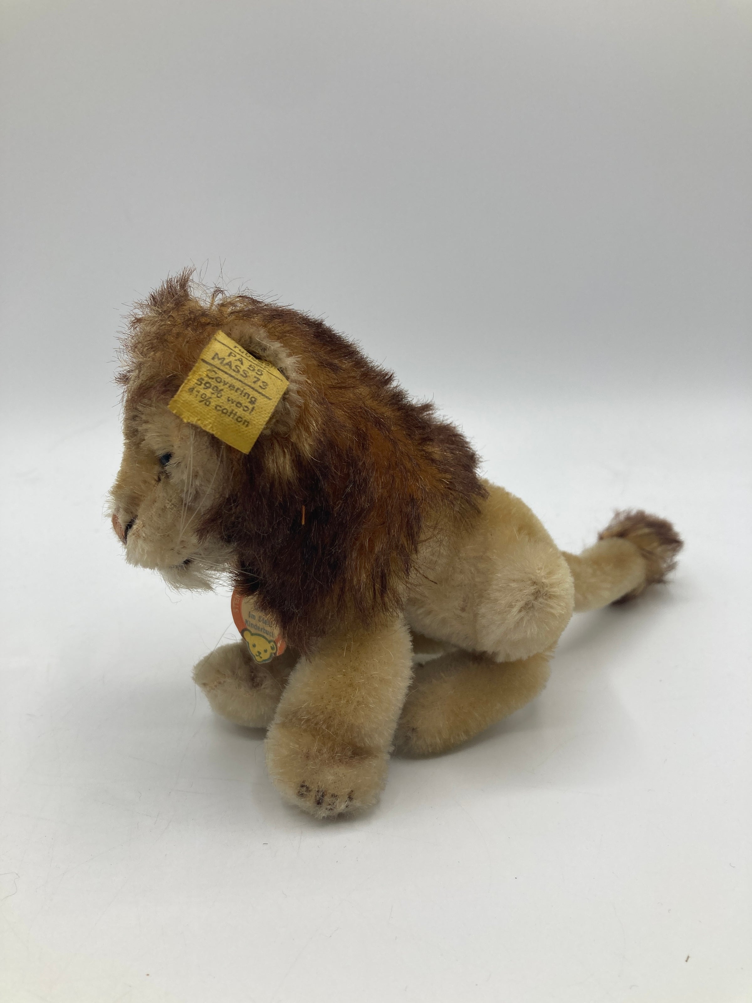 Steiff - シュタイフ★Leo Lion 22cm ID完品★(初期№タグ付)レオライオン アンティーク シュタイフ ライオン Steiff LEO 22cmサイズ