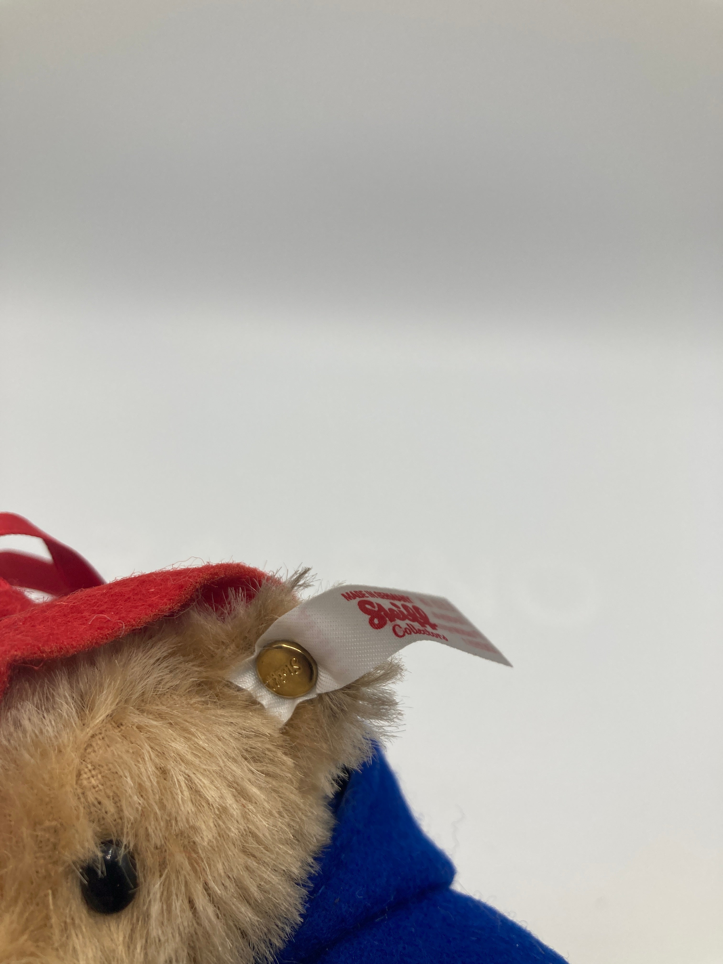 Steiff Mohair Paddington Holiday Ornament With All IDs | My Site