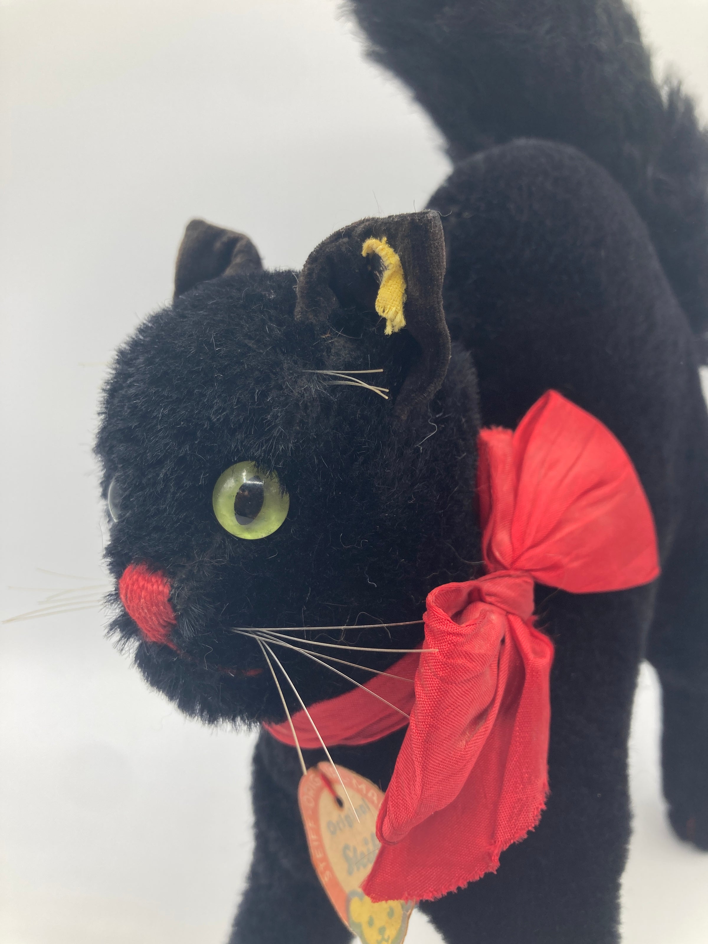 Steiff Largest Black Tom Cat With All IDs | My Site
