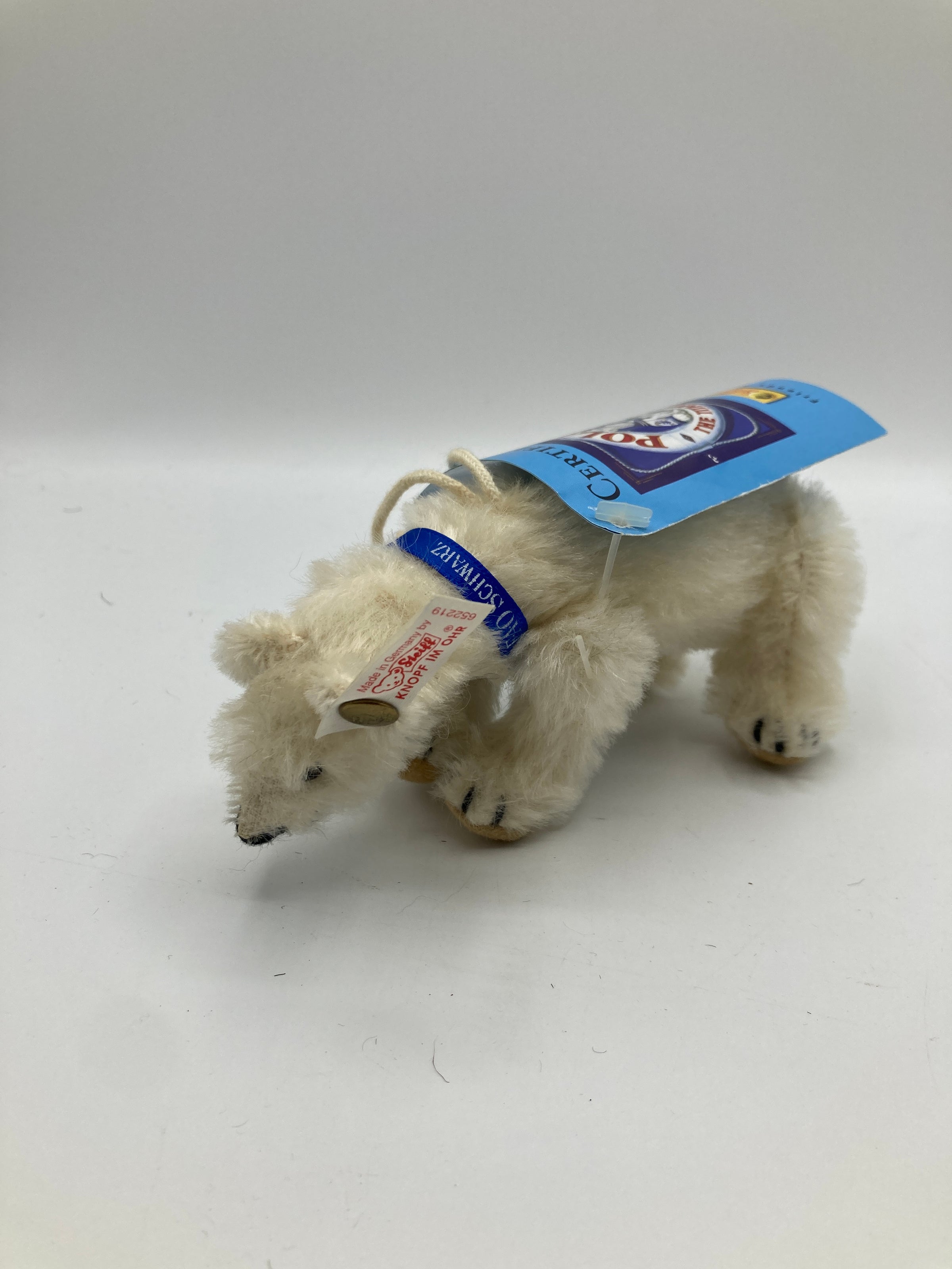 Steiff Polar The Titanic Bear Ornament For FAO Schwarz With All