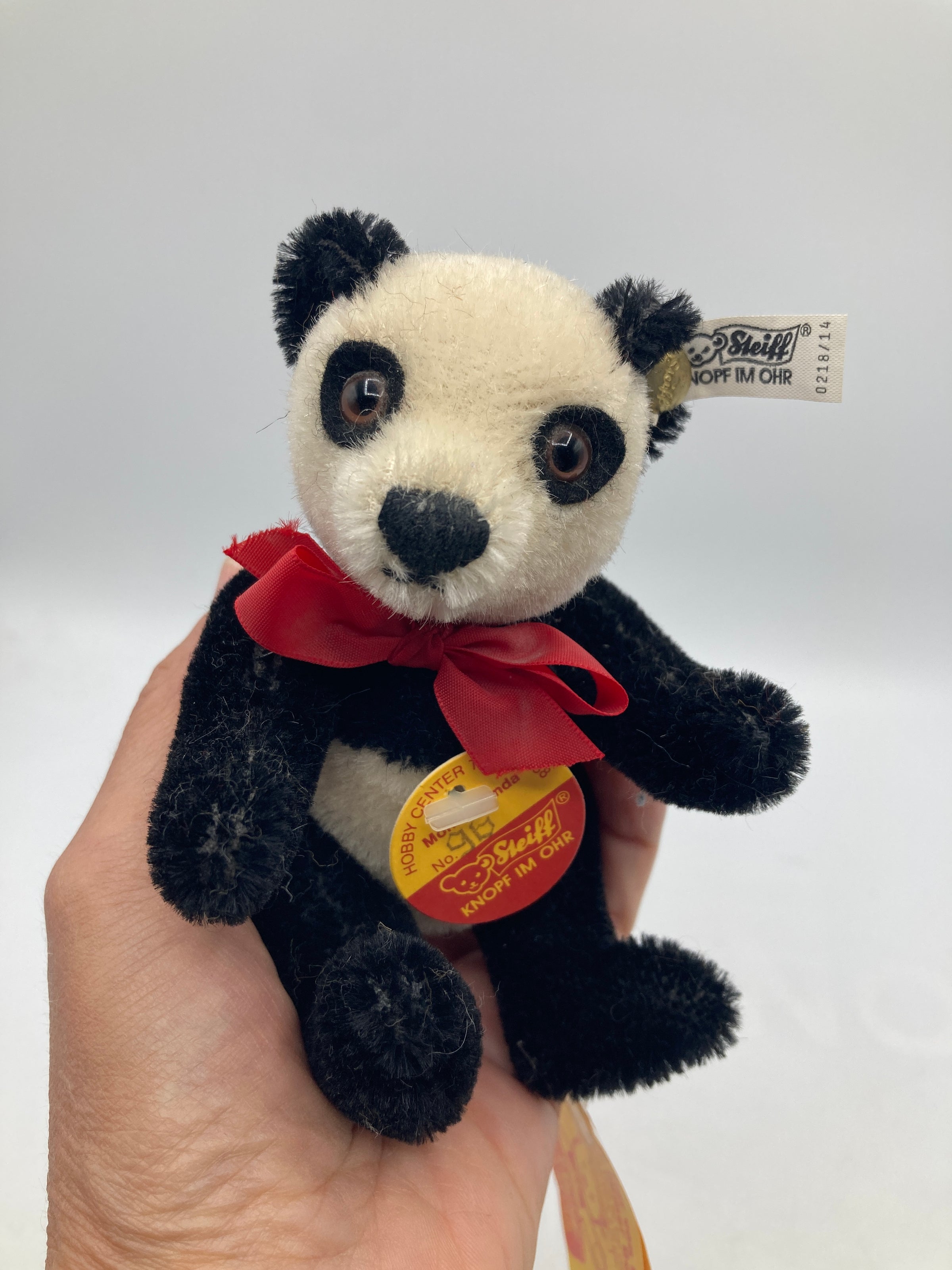 ヴィンテージ　Steiff シュタイフ オールID パンダ Steiff Hobby Center Exclusive Limited Edition Mohair Panda With