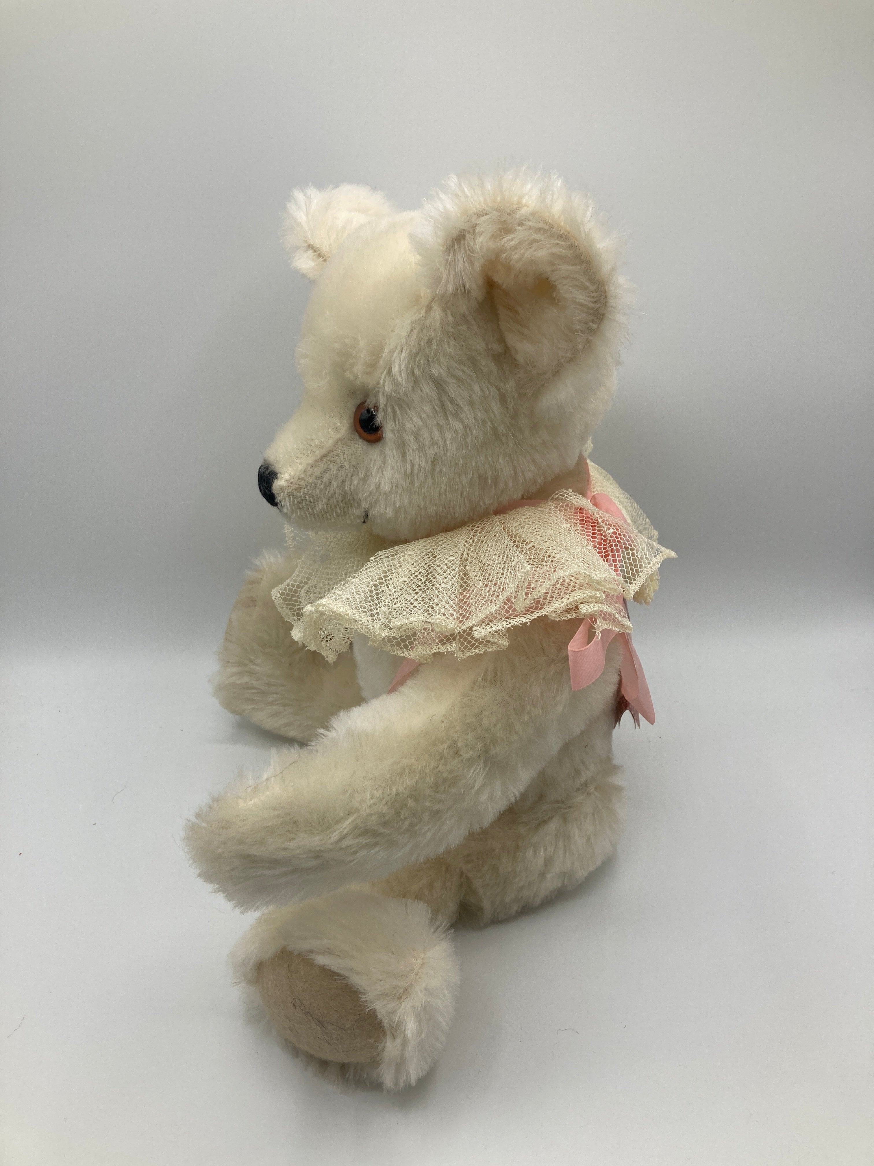 Steiff White Ophelia Teddy Bear With All IDs | My Site