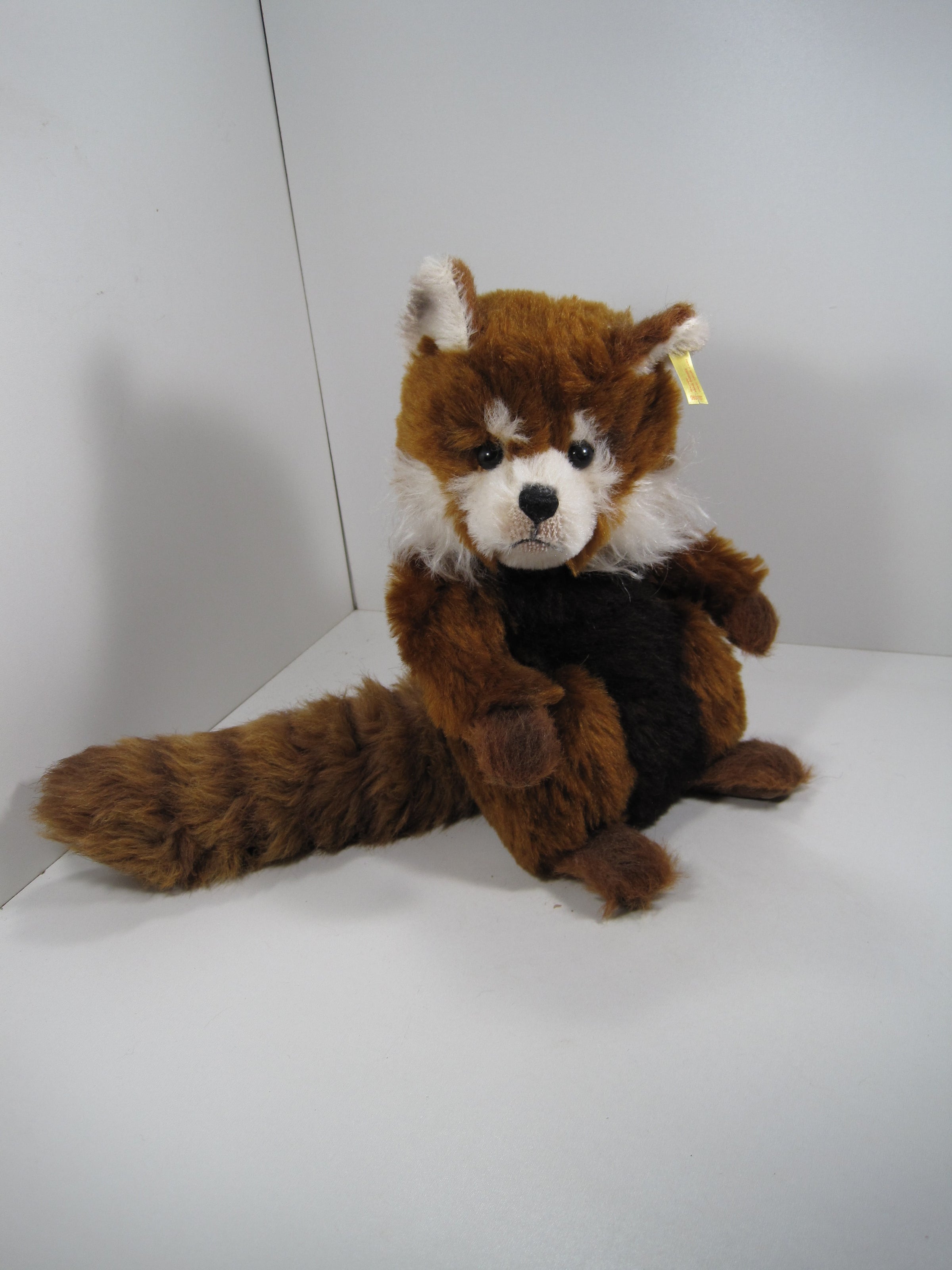 Steiff Bendy Red Panda With All IDs | My Site