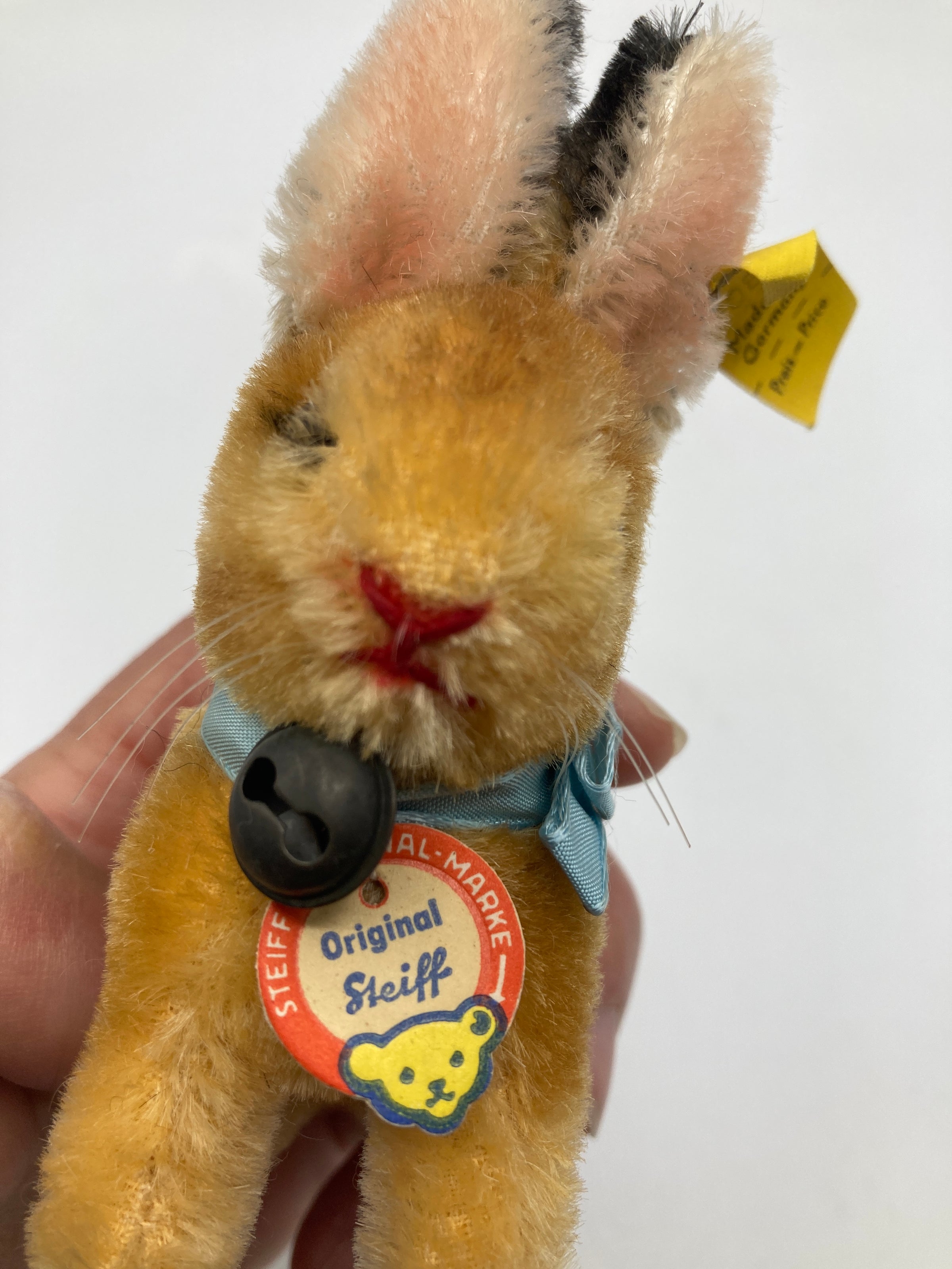 Steiff Smallest Mohair Sonny Bunny Rabbit With All IDs | My Site