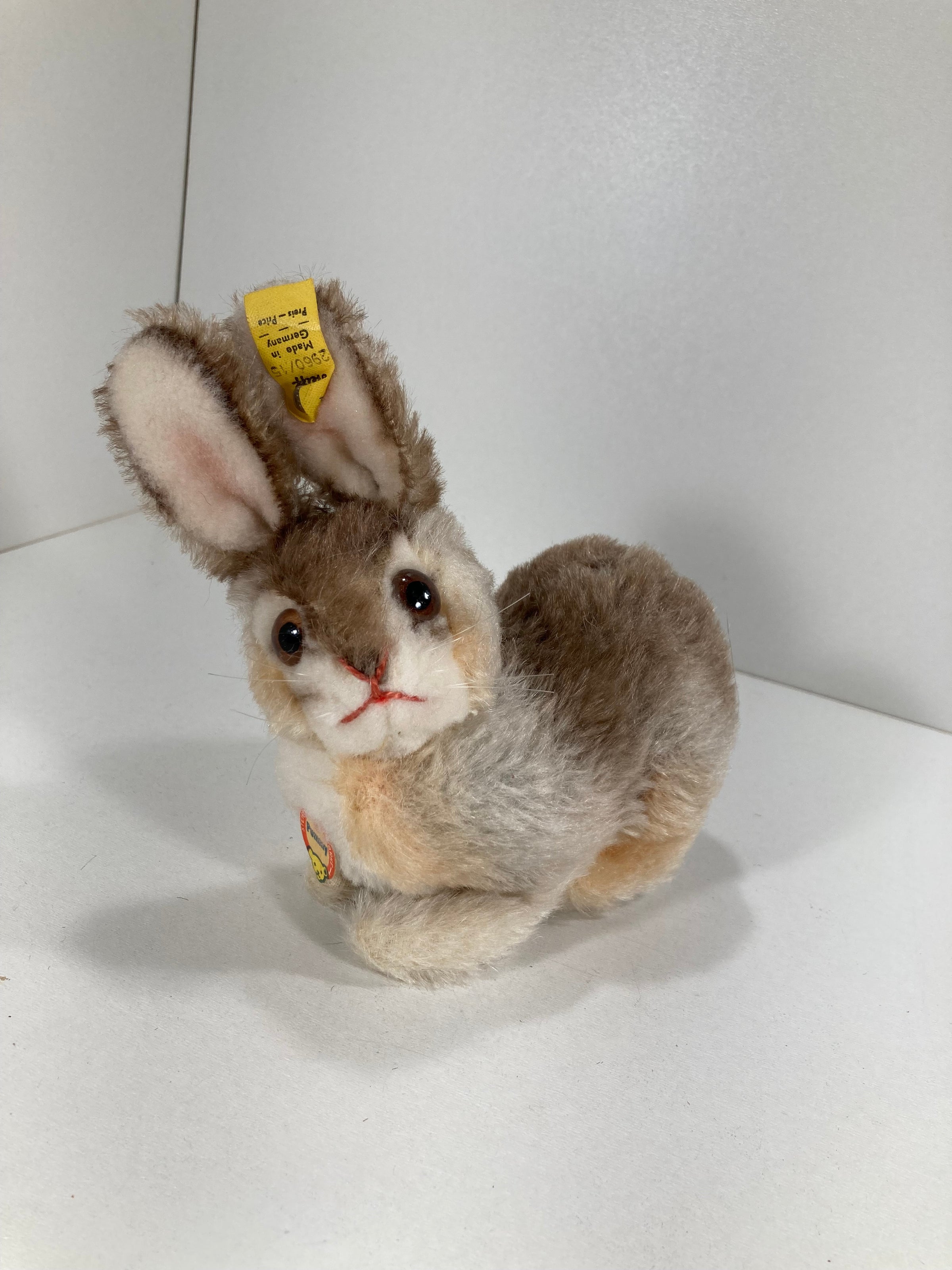 Steiff Smallest Mohair Pummy Rabbit With All IDs | My Site