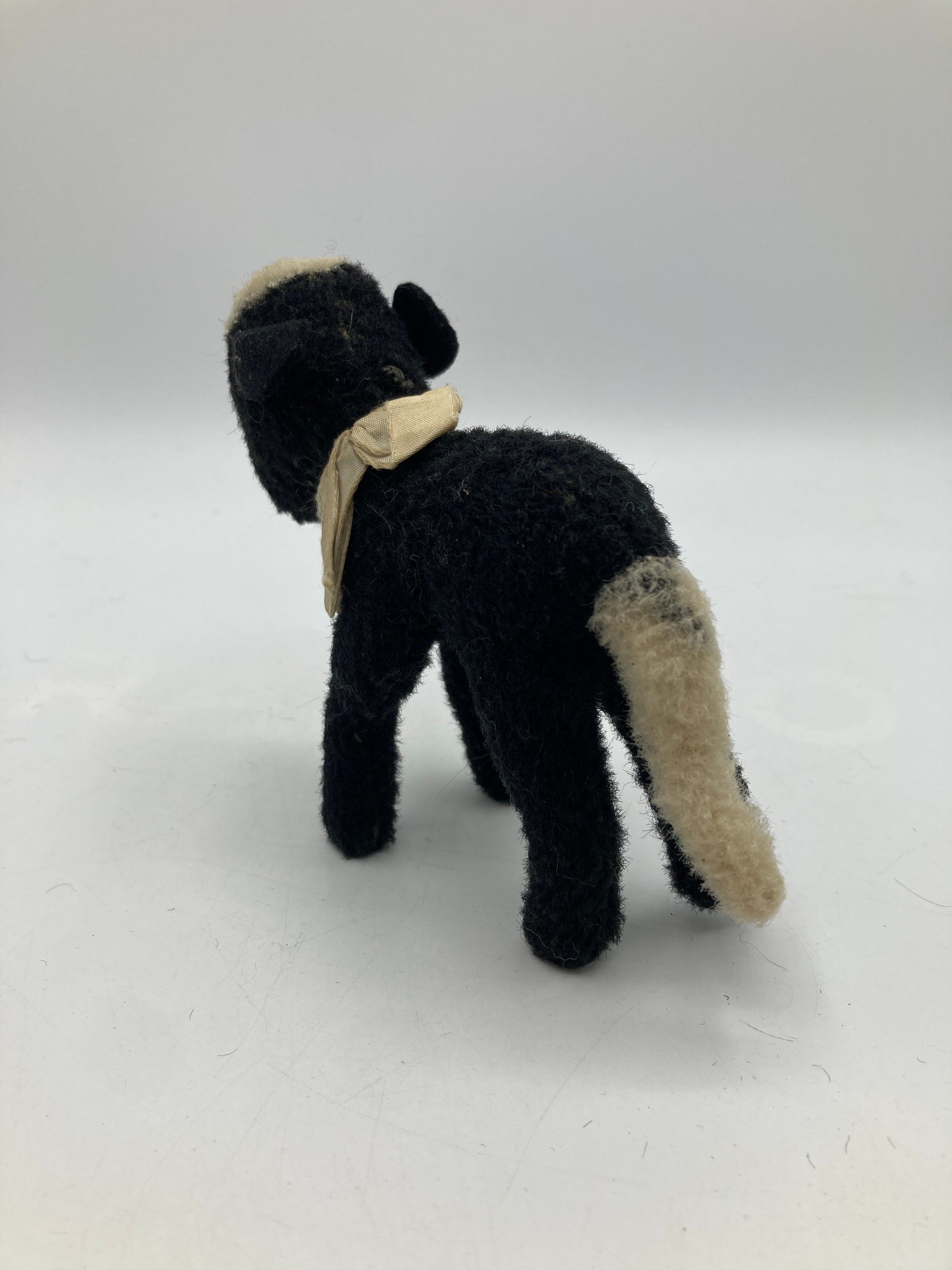 Steiff Smallest Sized Black Lamby Lamb With Green Eyes And ID | My