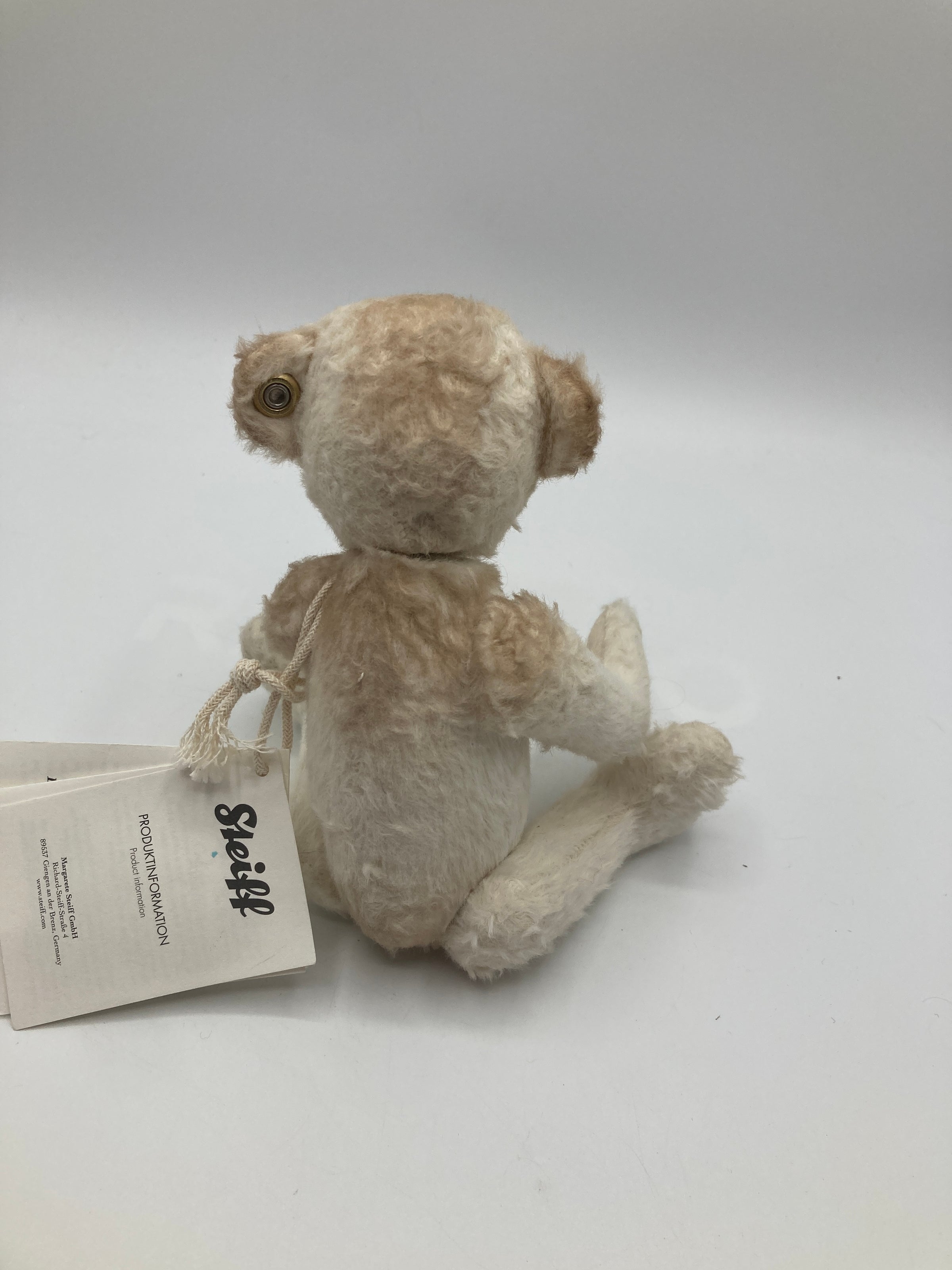 Steiff 2013 White and Tan Flora Special Event Teddy Bear With All