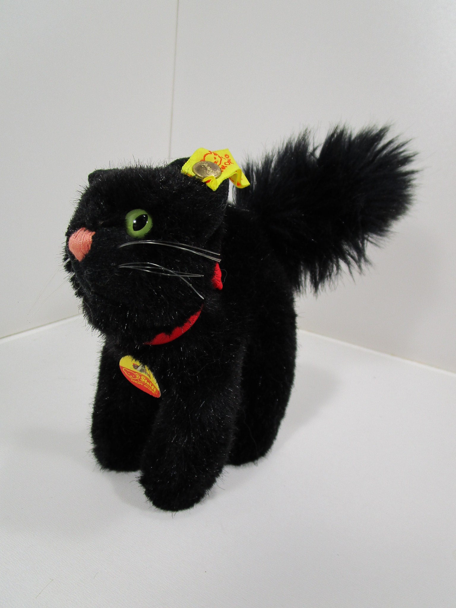 Burri-Tom Cat シュタイフ10cm 1979〜1984 ビンテージ Cat Steiff Tom