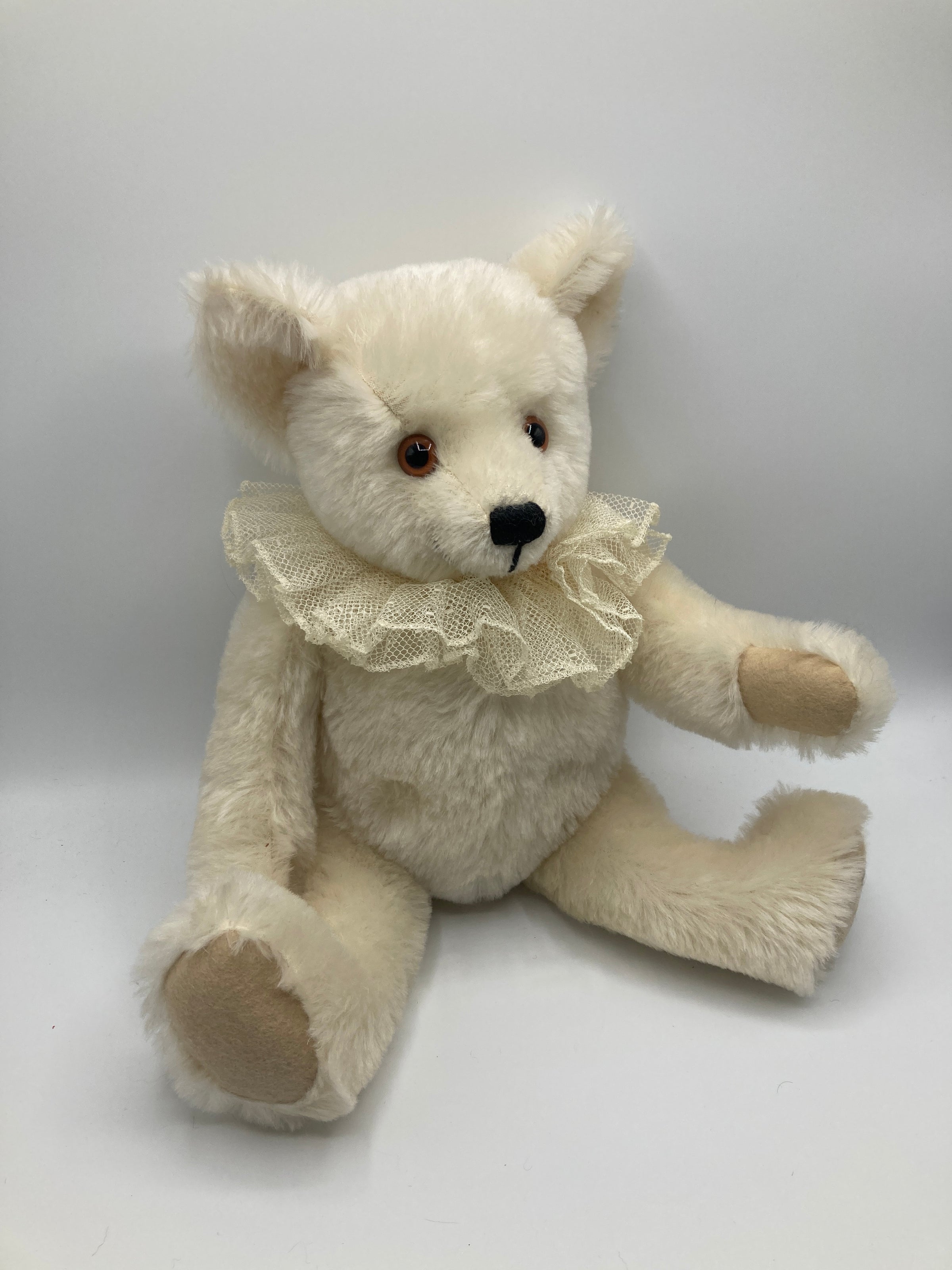 Steiff White Ophelia Teddy Bear With All IDs | My Site