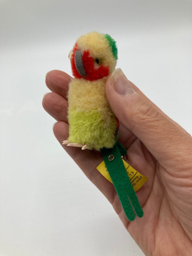 シュタイフ★Woolen Parrot ＆ Bird★ぽんぽんオウム & バード シュタイフ☆Woolen Parrot ＆ Bird☆ぽんぽんオウム & バード