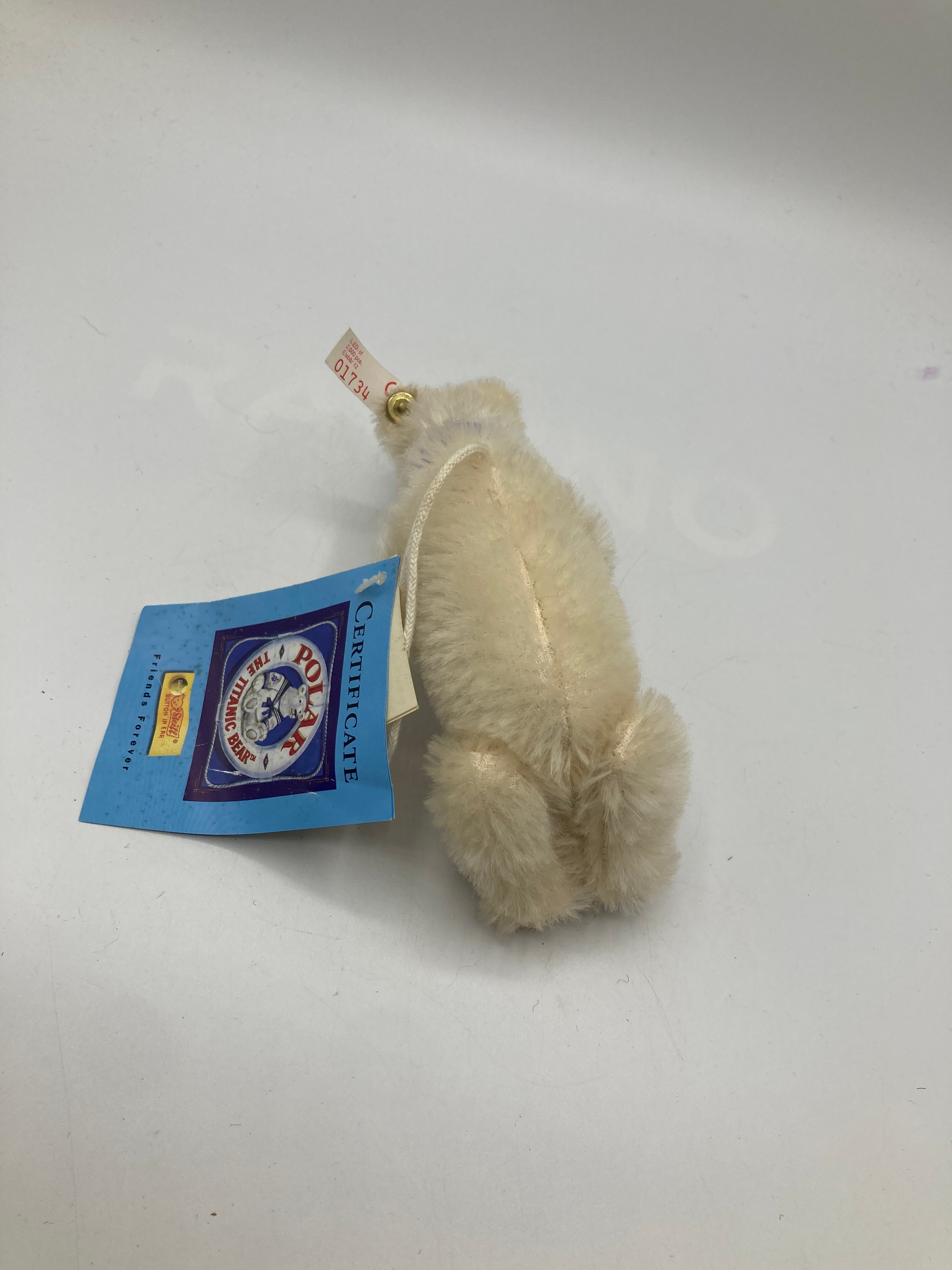 Steiff Polar The Titanic Bear Ornament For FAO Schwarz With All