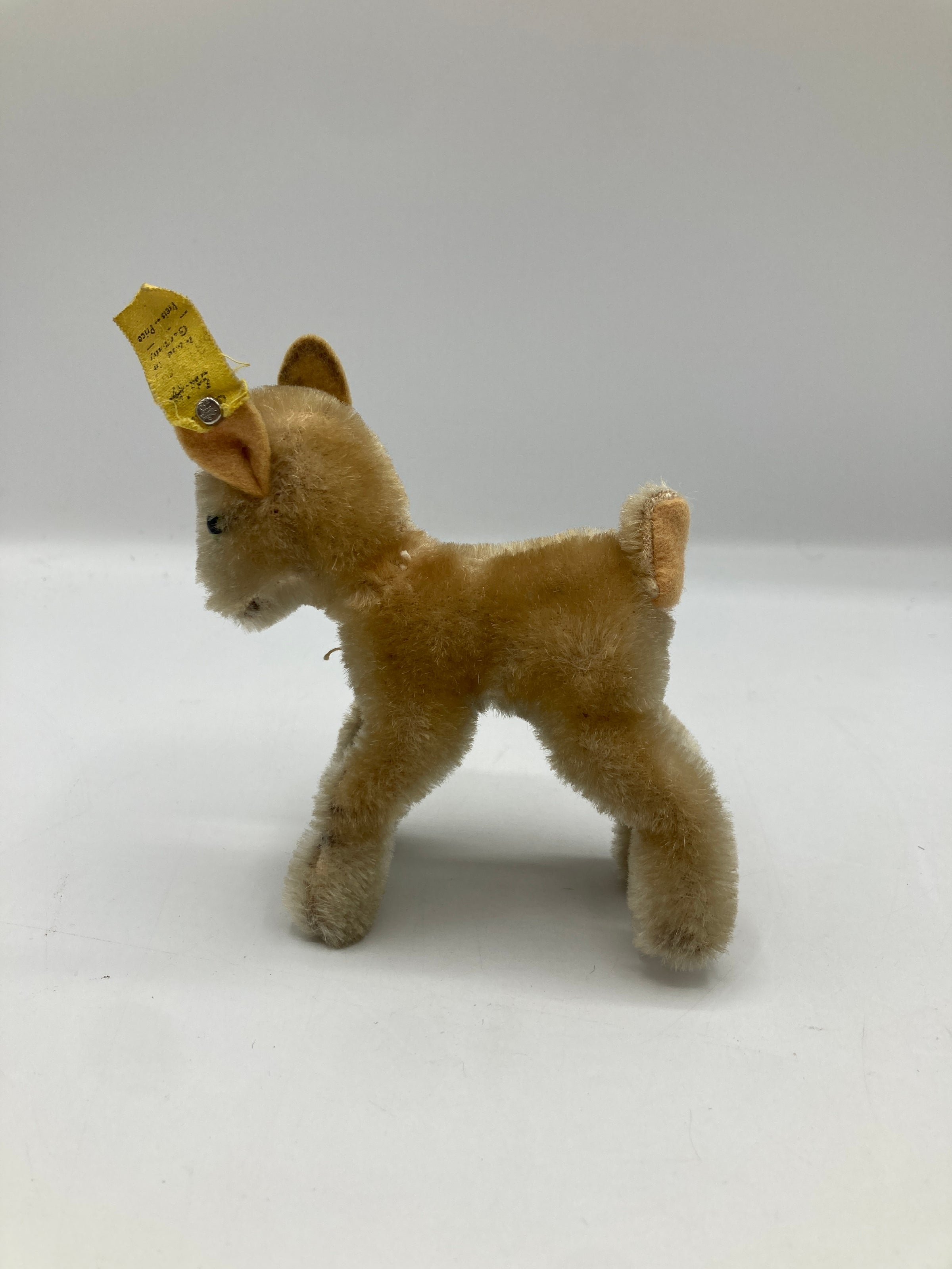 Steiff Smallest Mohair Zicky Goat With IDs | My Site