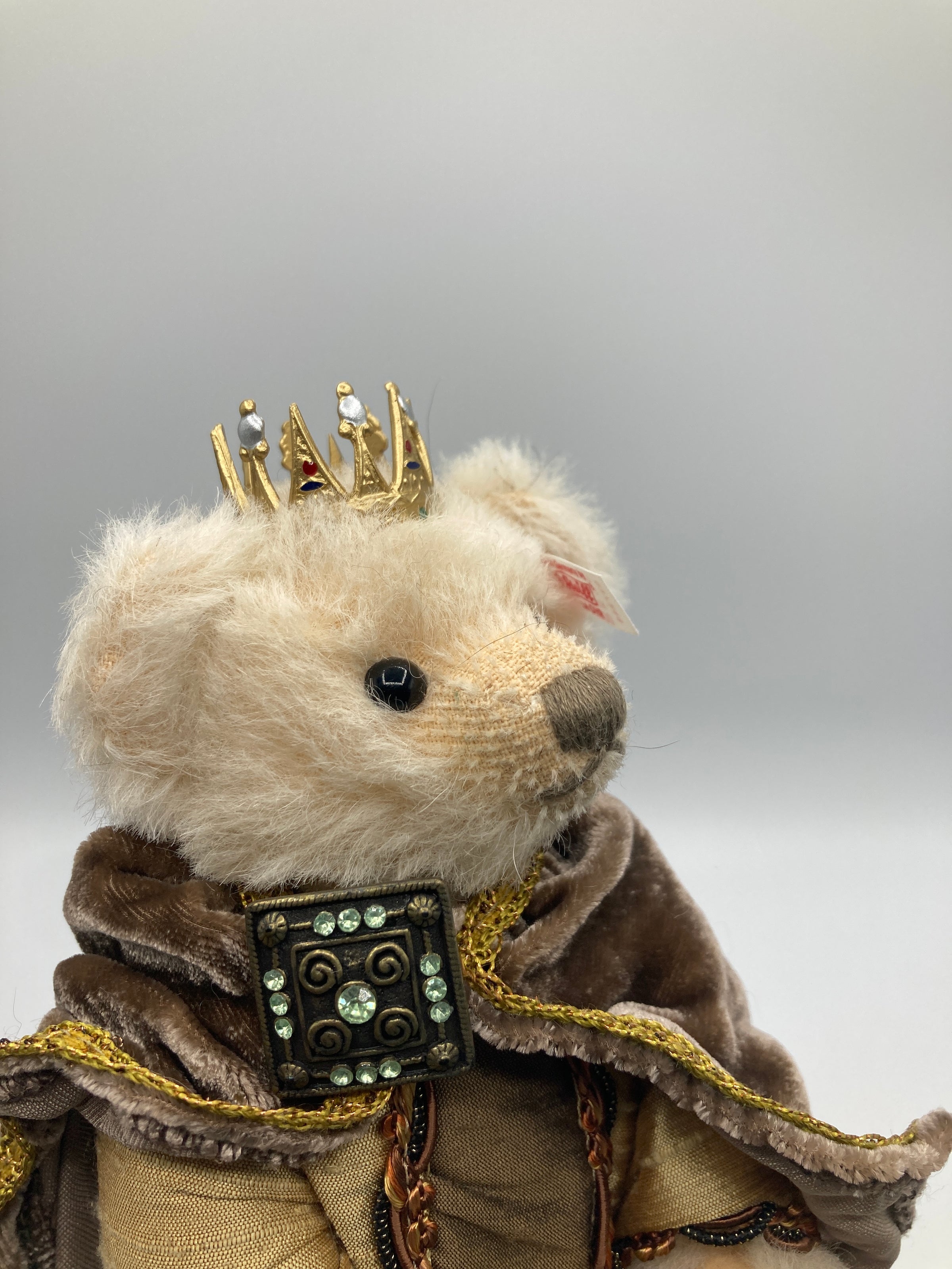 Steiff Nativity Set With The Three Kings Alpaca Teddy Bears and