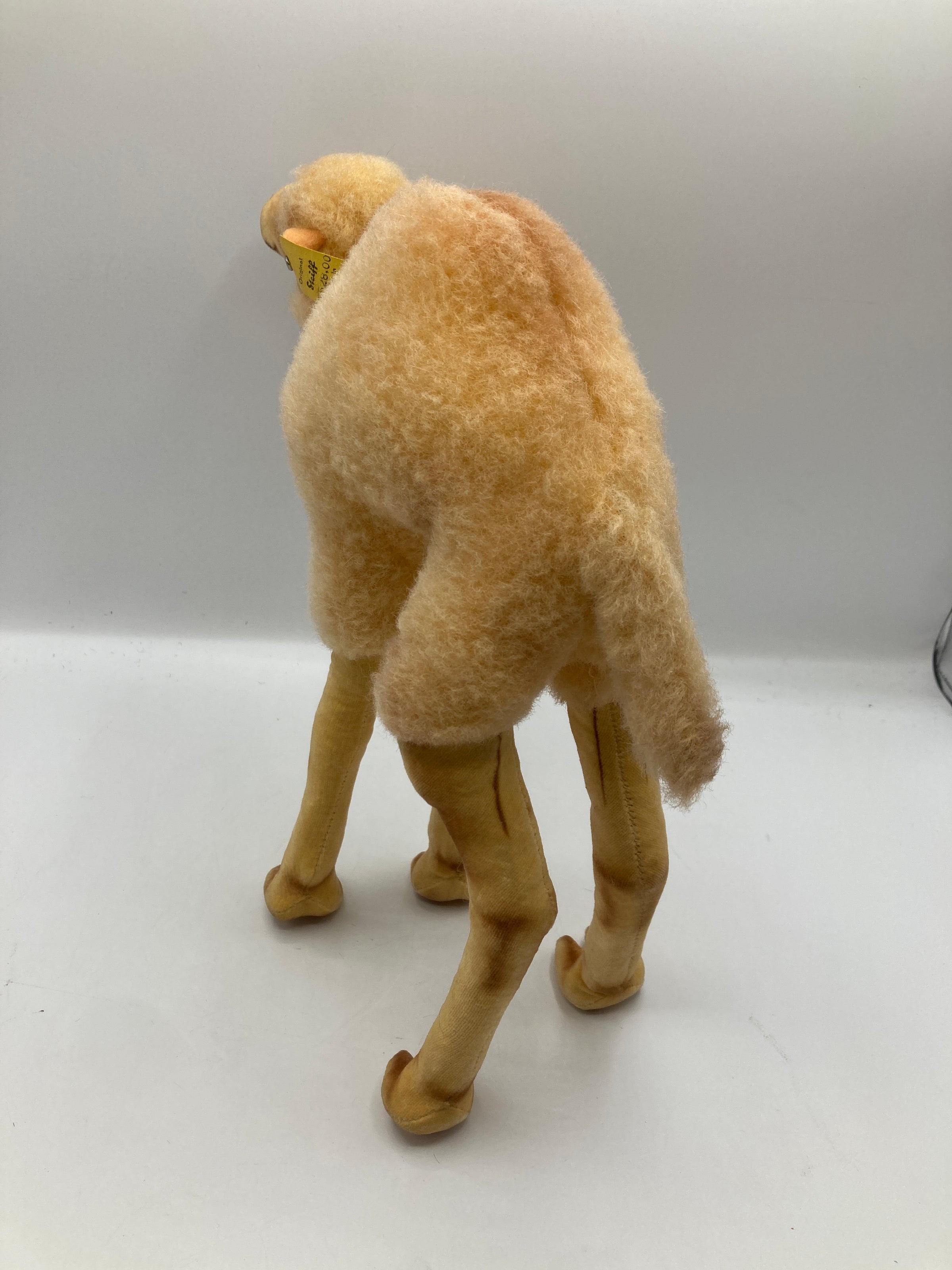 Steiff Almost Largest Wool Plush and Velvet Camel With All IDs