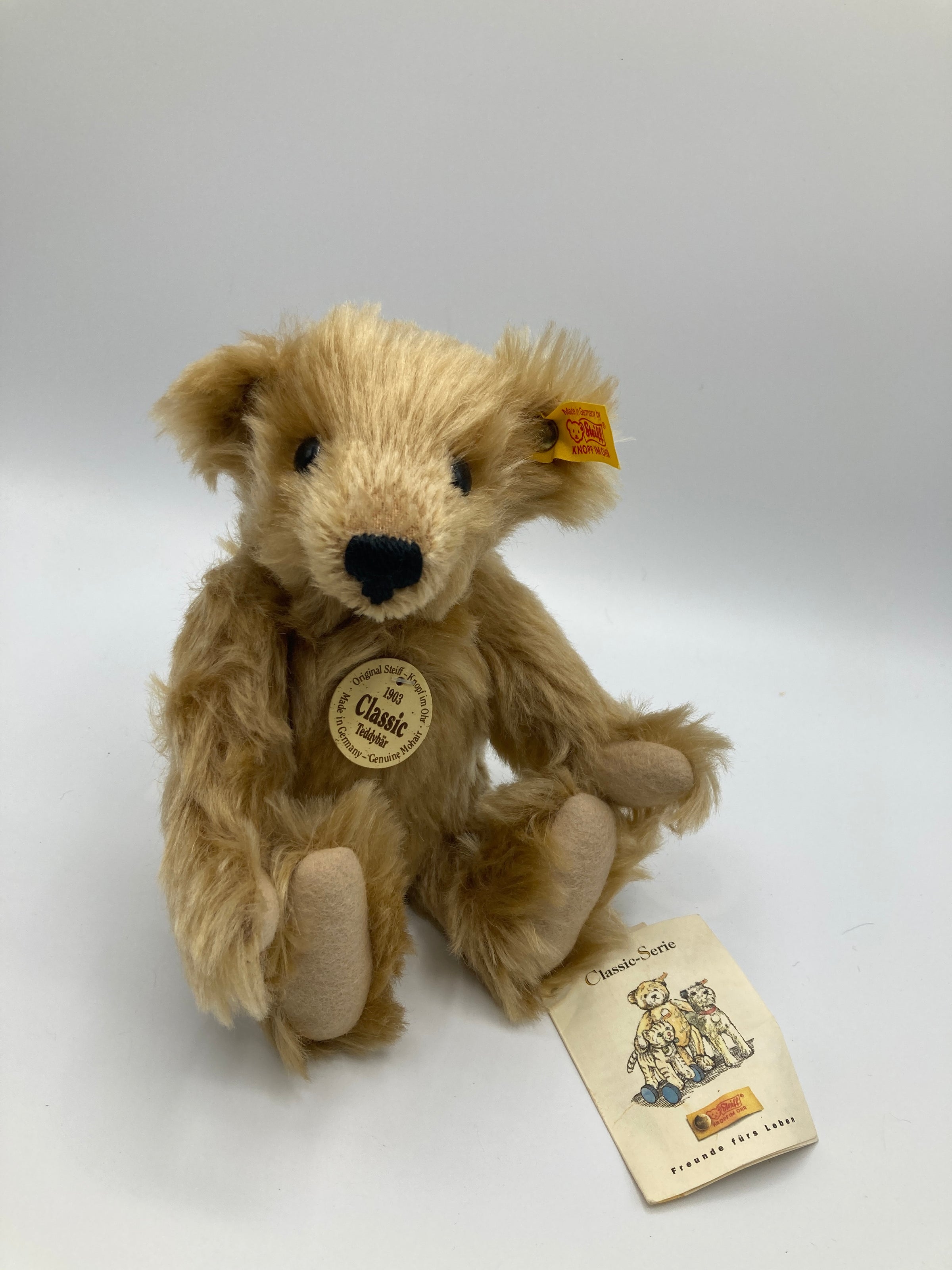 Steiff Mr. Cinnamon Mohair Bear With All IDs | My Site