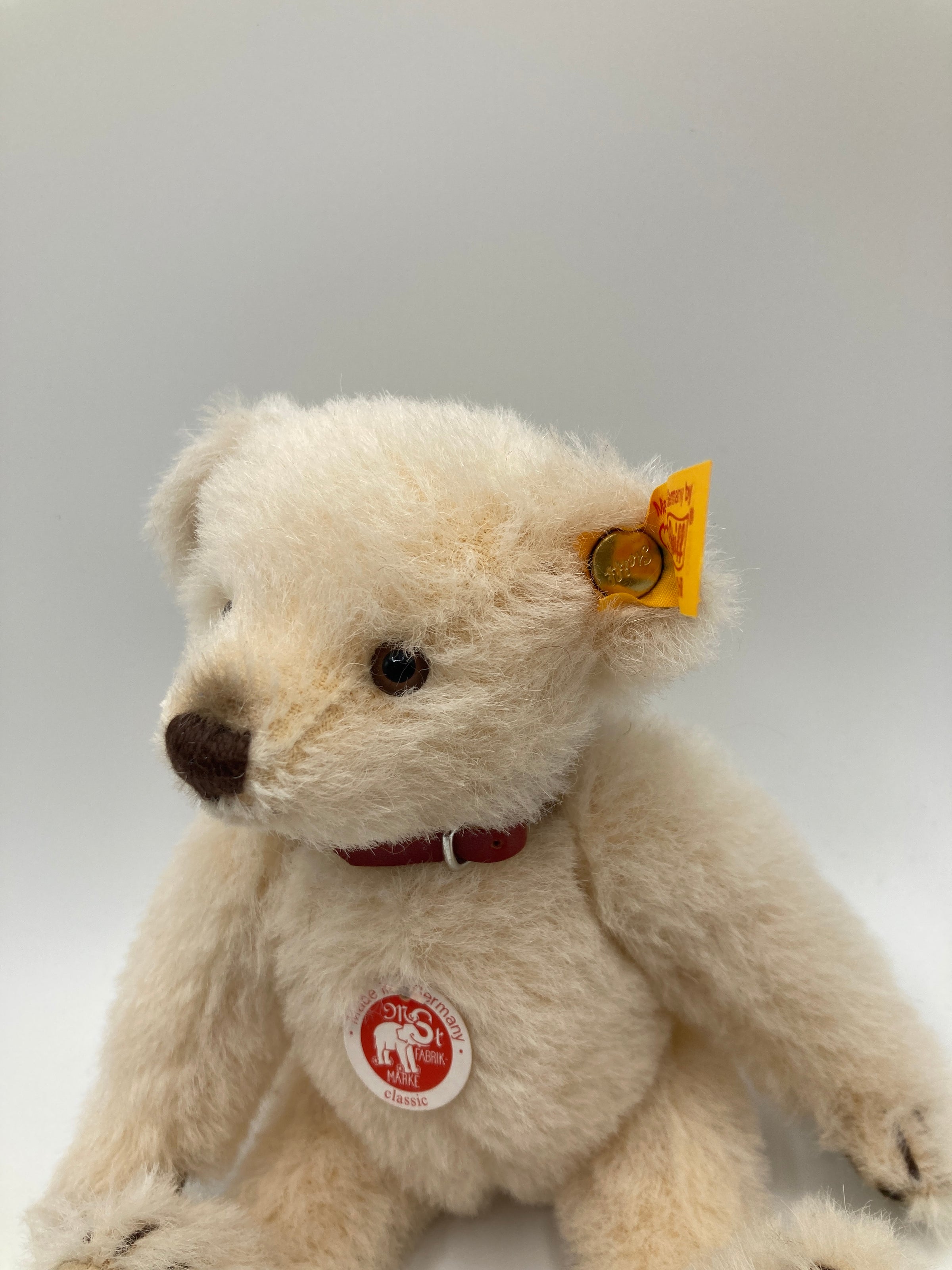 Steiff Cream Alpaca Teddy Bear With All IDs | My Site