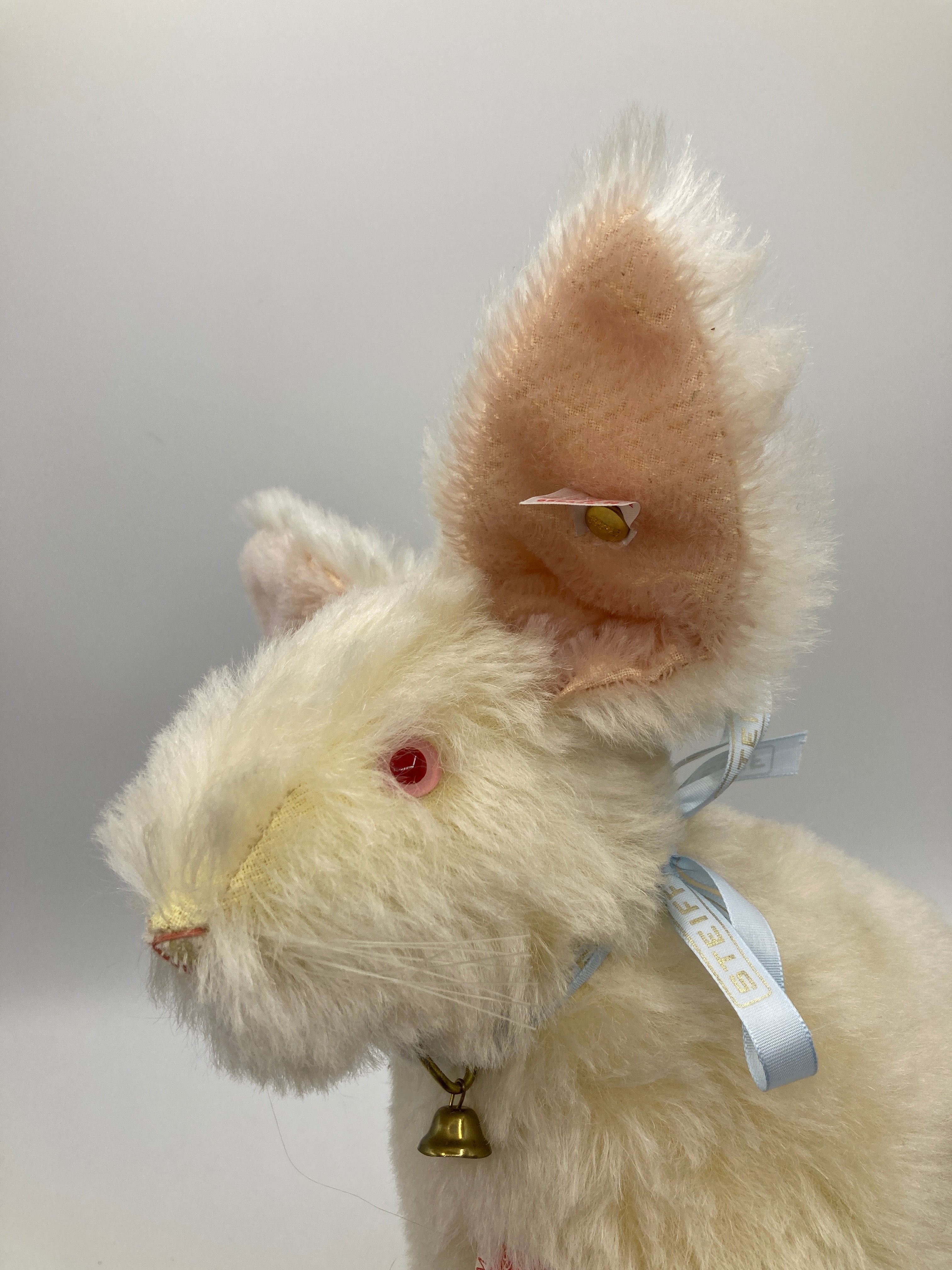 ꕤ Steiff うさぎ Henry Fancy Daisy Rabbit ꕤ Lot - 11 inch STEIFF Rabbit Henry Fancy Daisy Rabbit