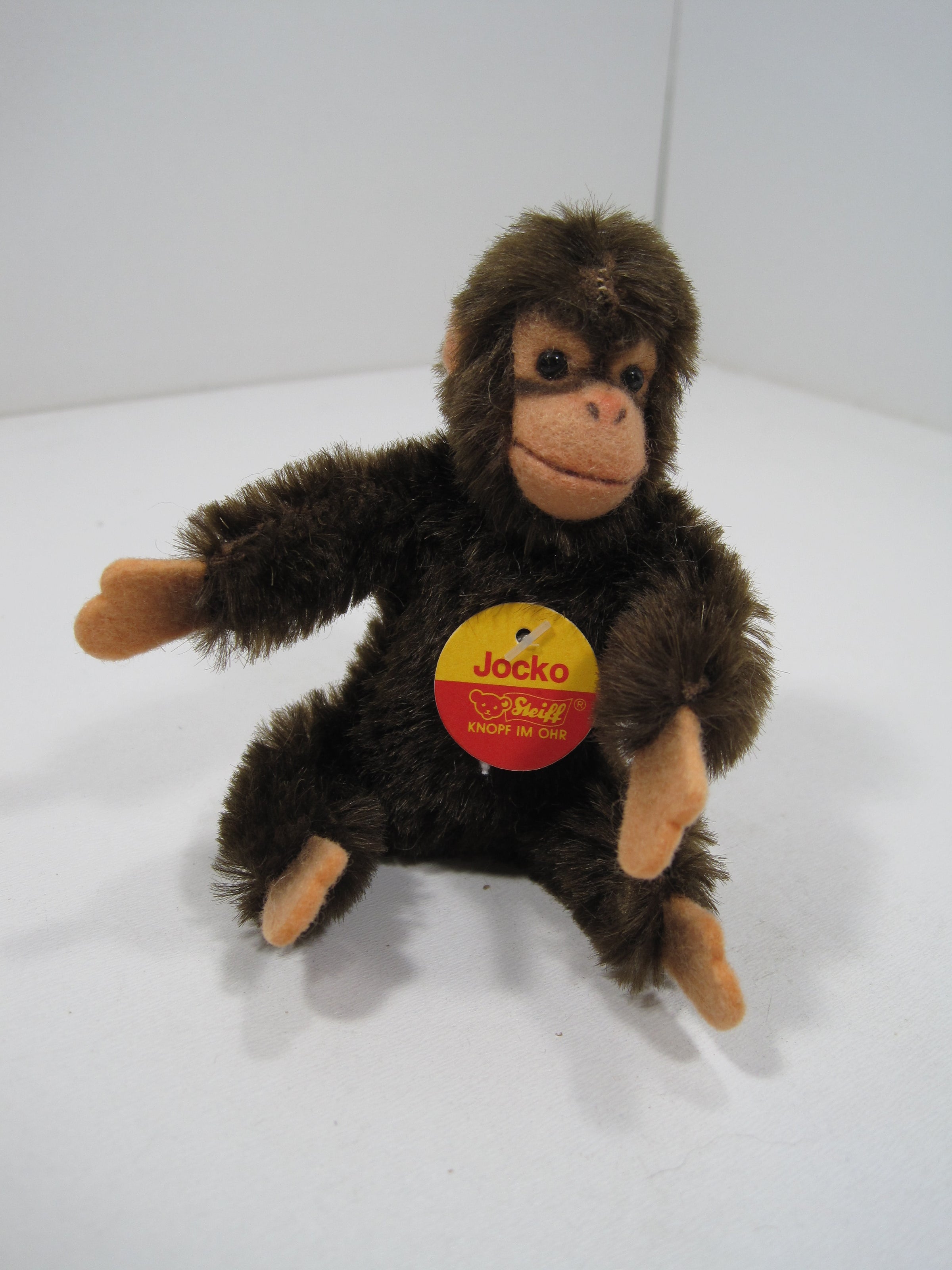 Steiff Smallest Bendy Jocko Chimp With IDs | My Site