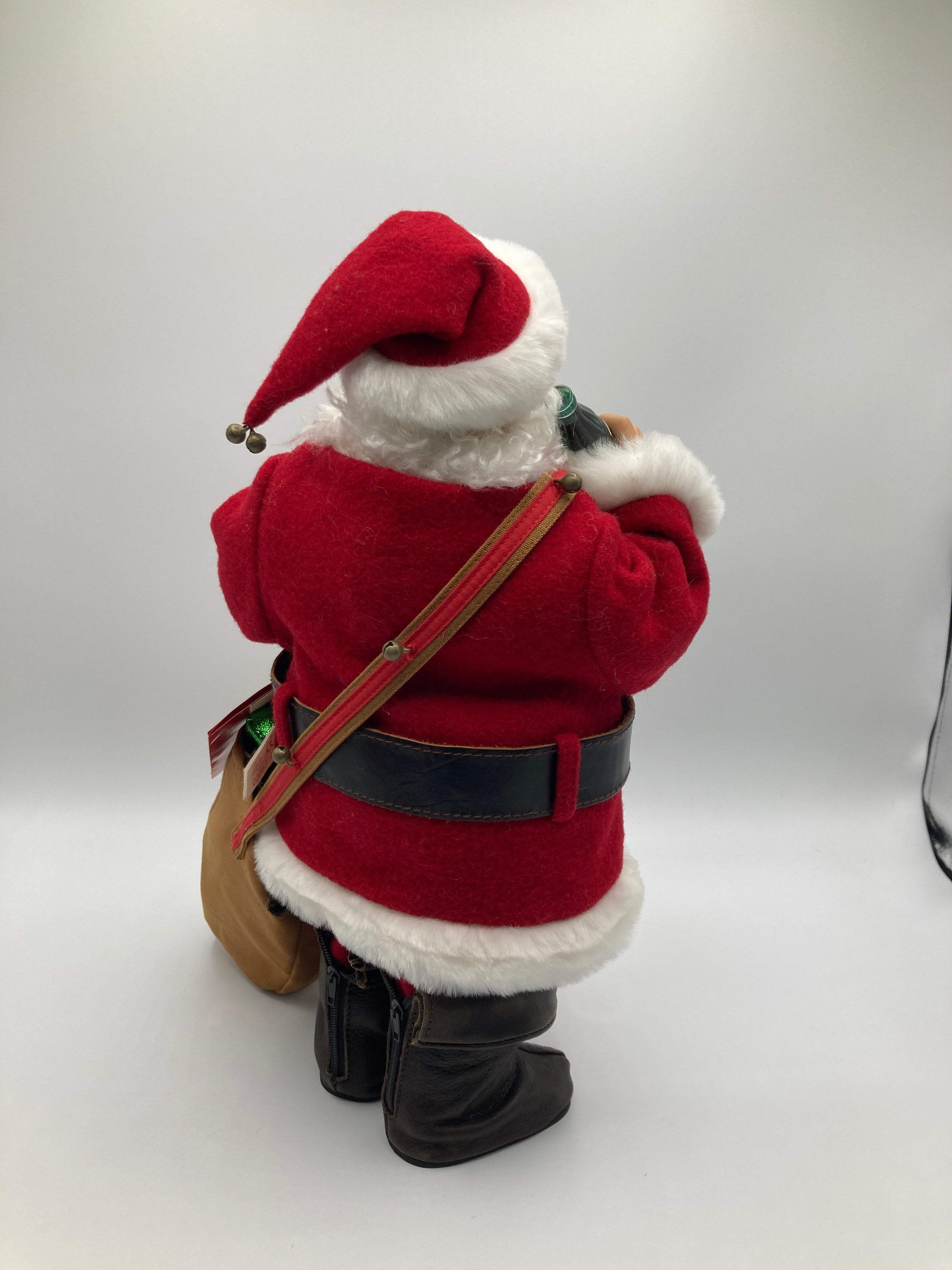 Steiff Limited Edition Coca Cola Santa Claus With Toy Teddy Bear