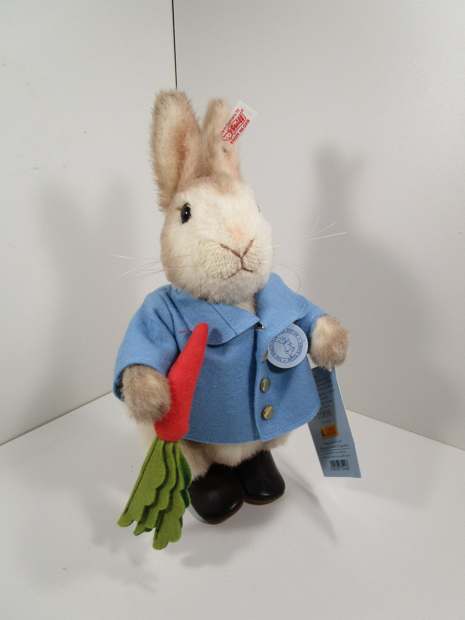 Steiff Beatrix Potter Peter Rabbit With All IDs