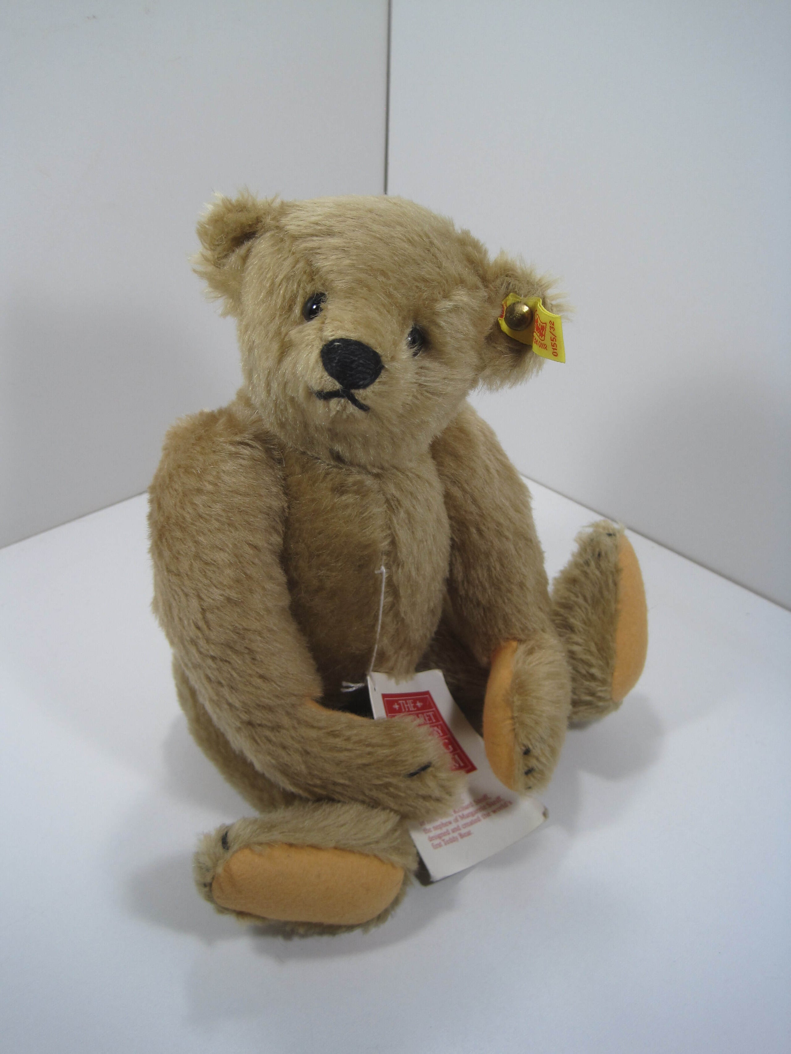 Steiff Medium Sized Mohair Margaret Strong Bear With All IDs | My Site