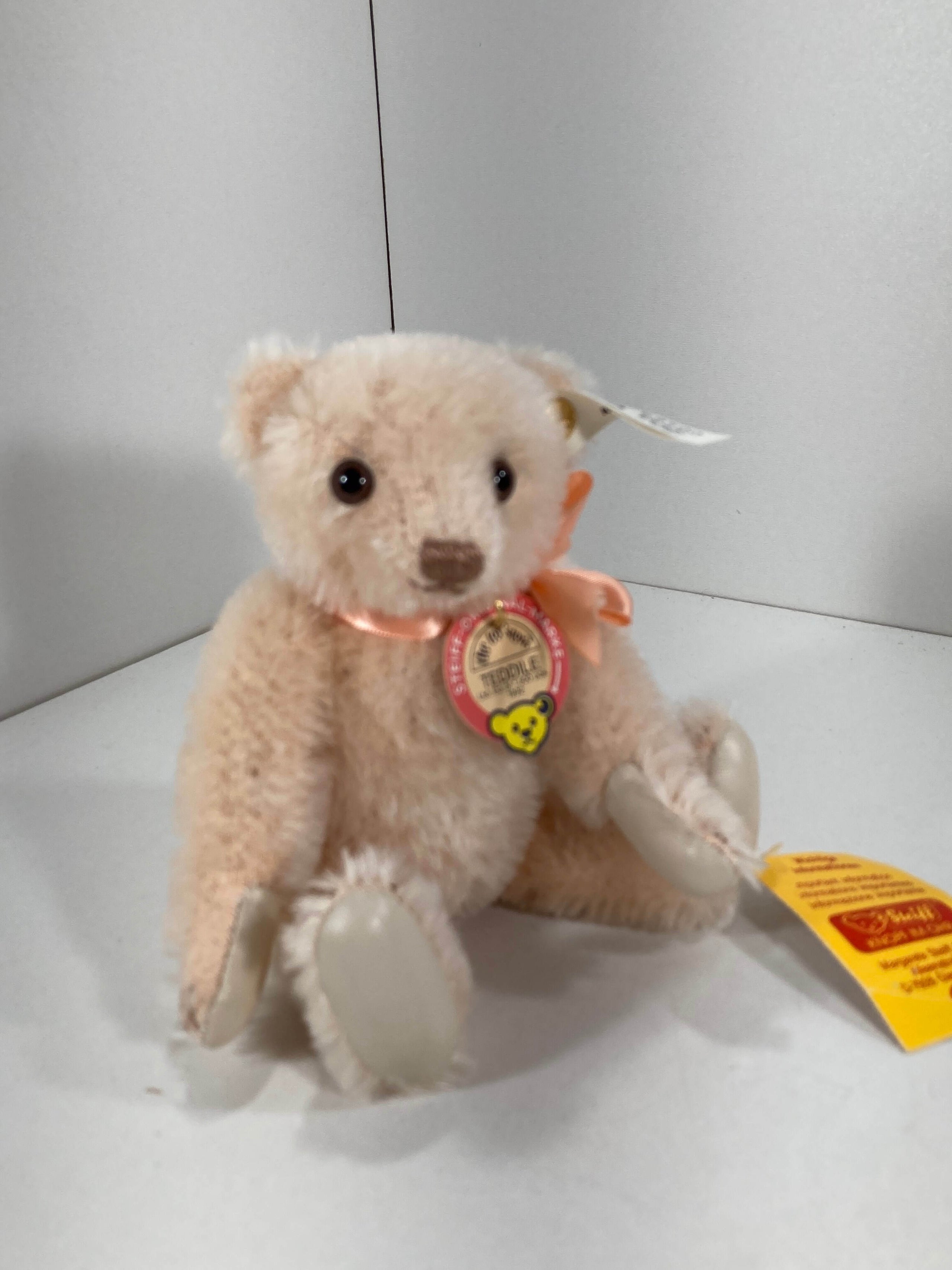 Pink Steiff Teddy Bear Pink Steiff First Bear STEIFF 10