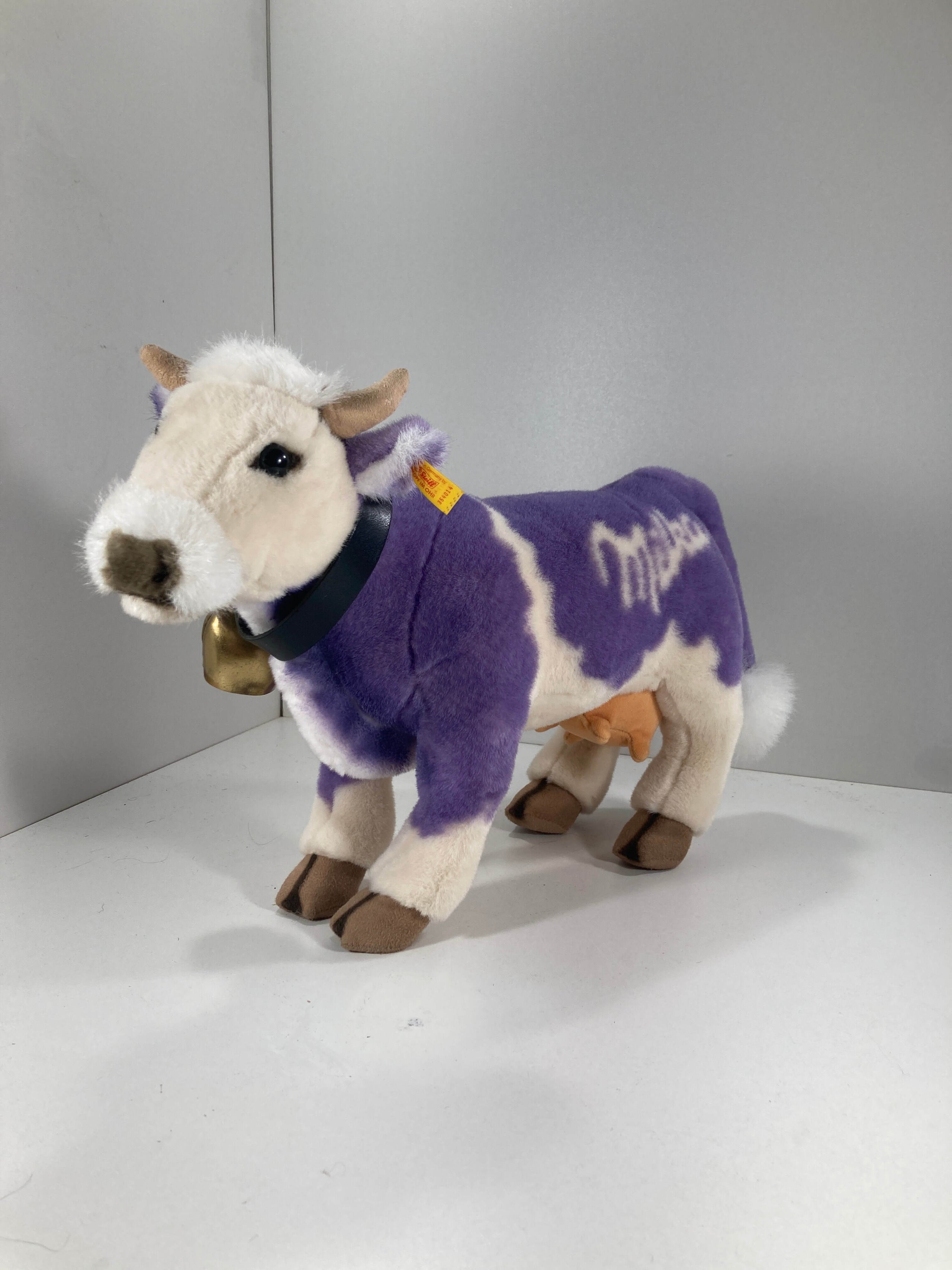 低価格 asy31♪超レア Steiff 1997年黄タグモヘアMilka Cow 100 低価格 asy31♪超レア Steiff 1997年黄タグモヘアMilka Cow 100