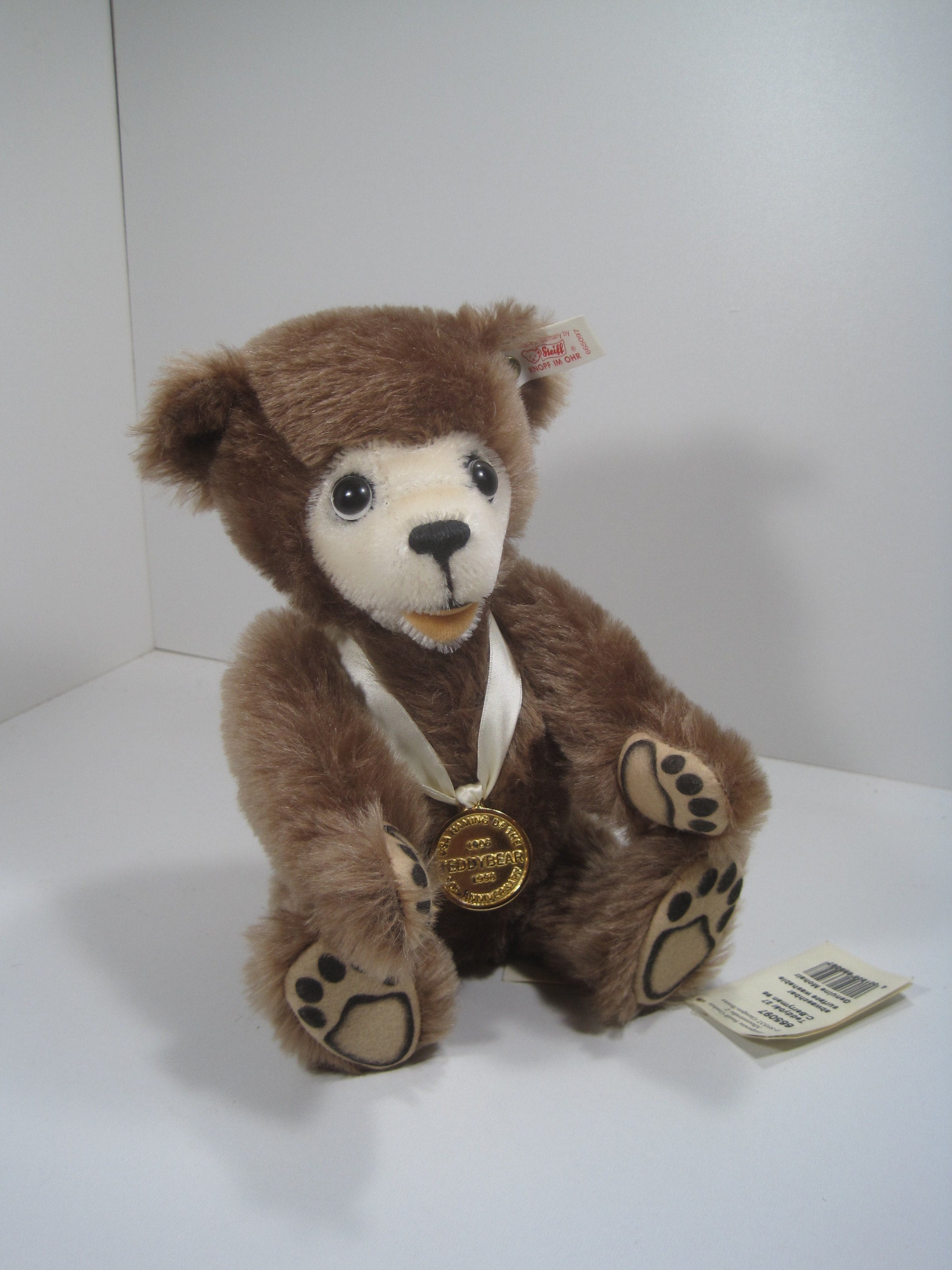 Steiff Mohair Berryman Bear With All IDs | My Site
