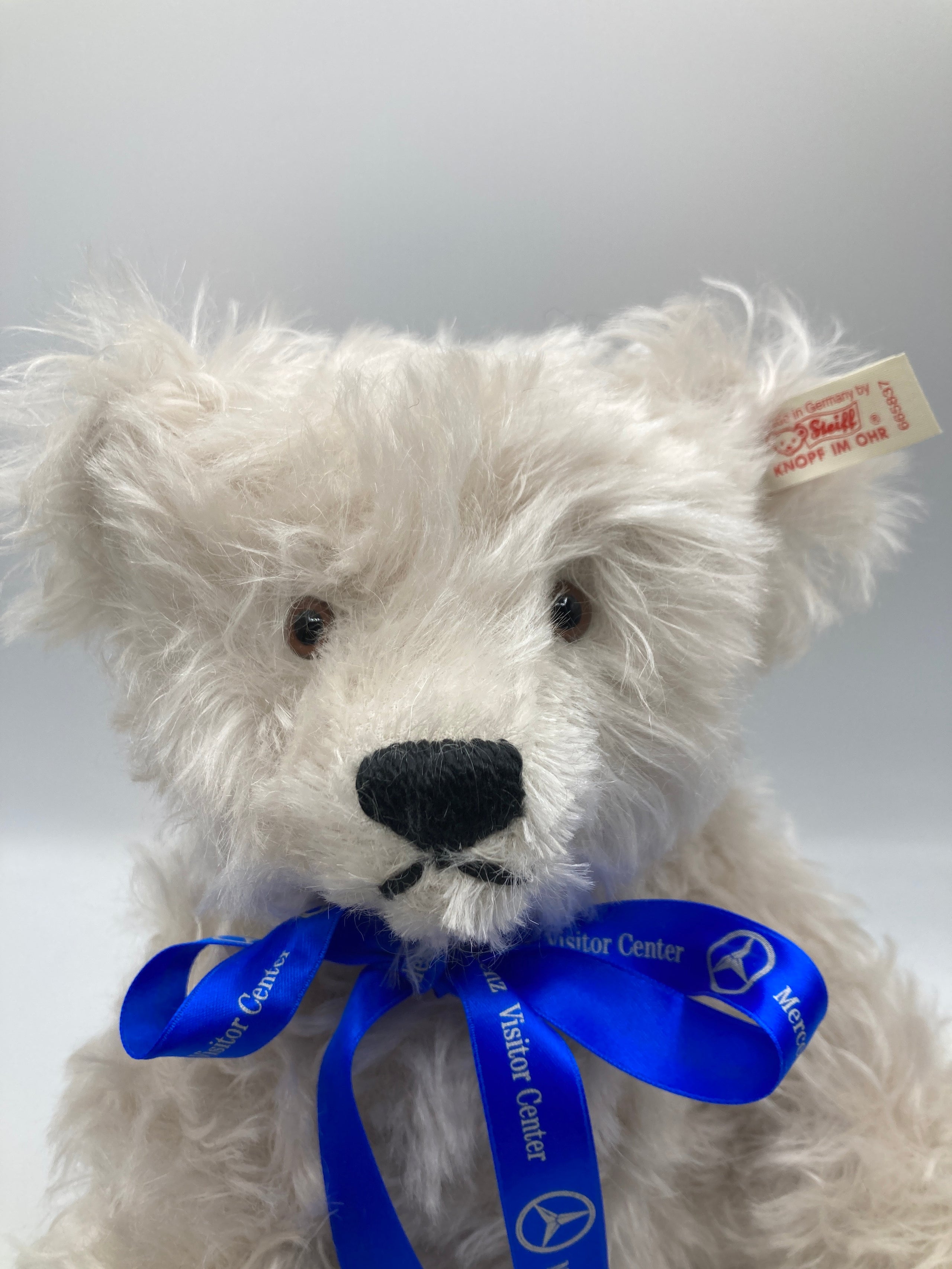Steiff Mercedes Benz Limited Edition Mohair Teddy Bear With All IDs Steiff Mercedes Benz Limited Edition Mohair Teddy Bear With All IDs
