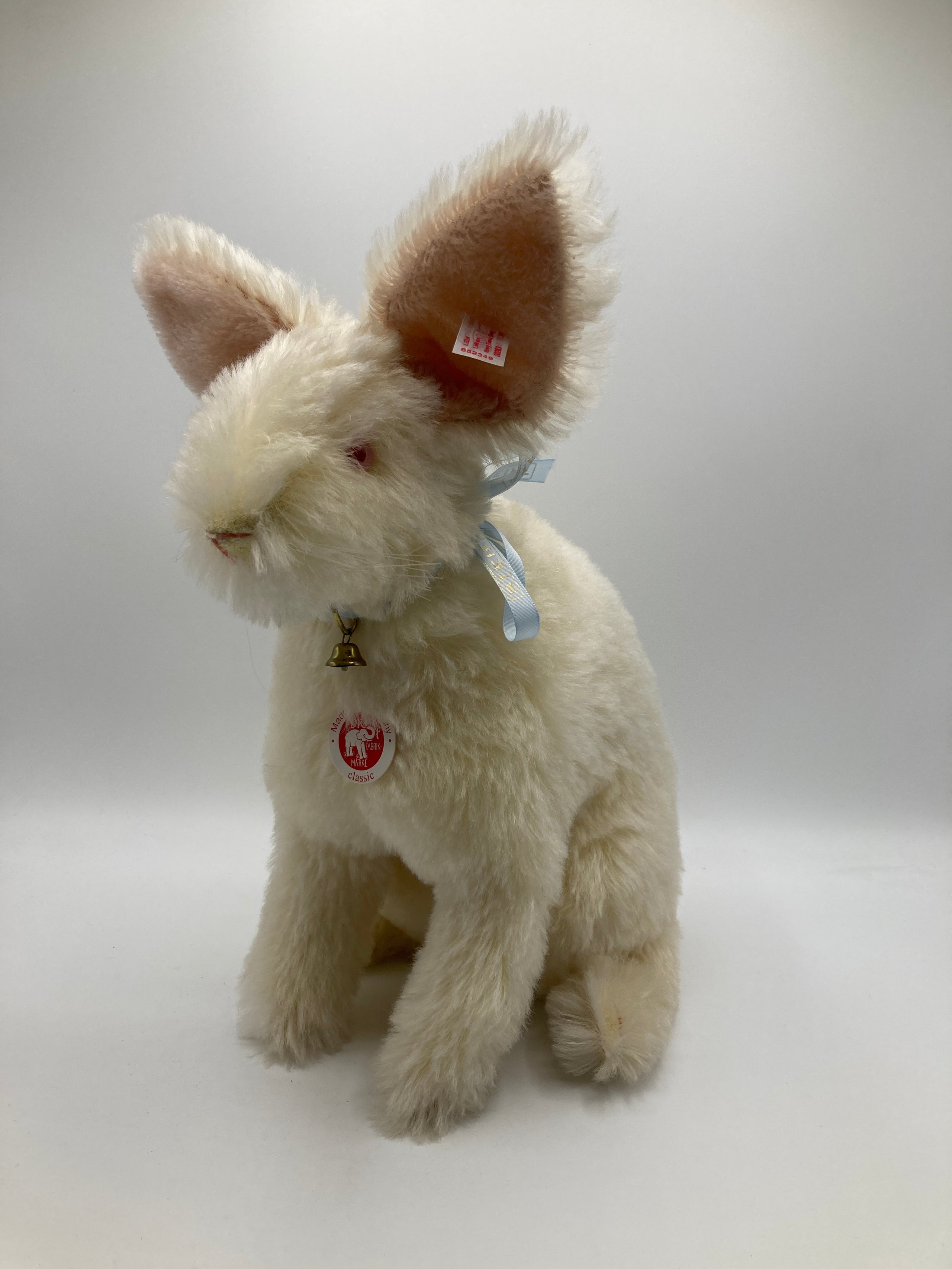 Steiff Albino Henry Fancy Daisy Rabbit Replica With All IDs | My Site