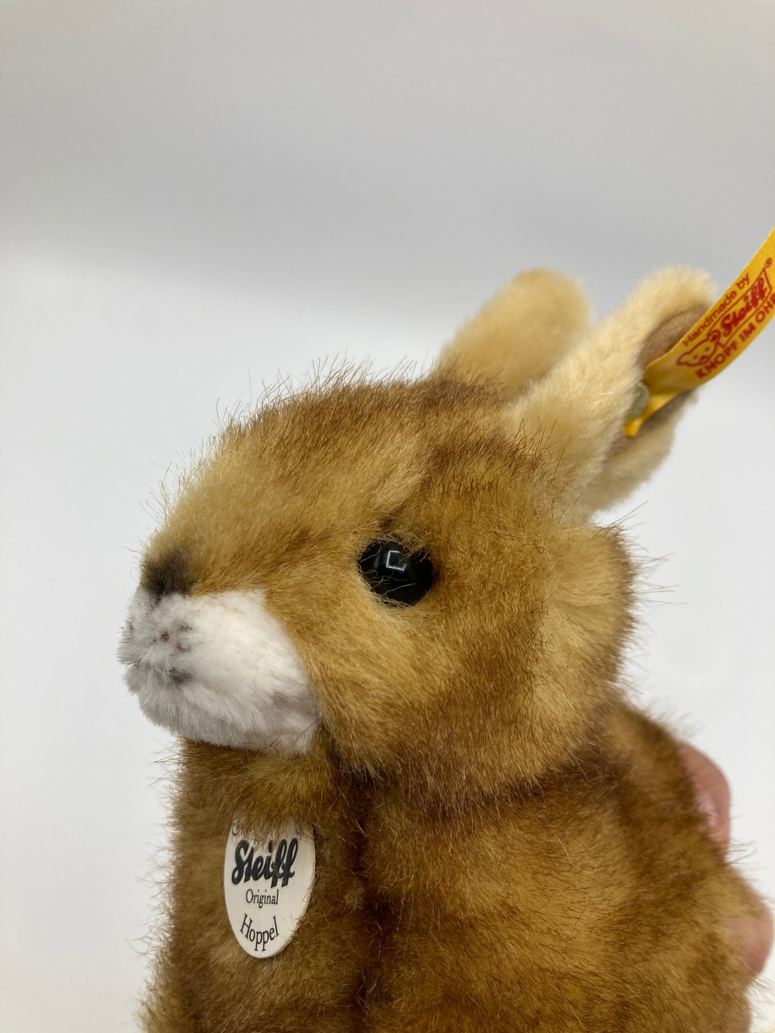 Steiff Soft Plush Hoppel Rabbit With All IDs My Site