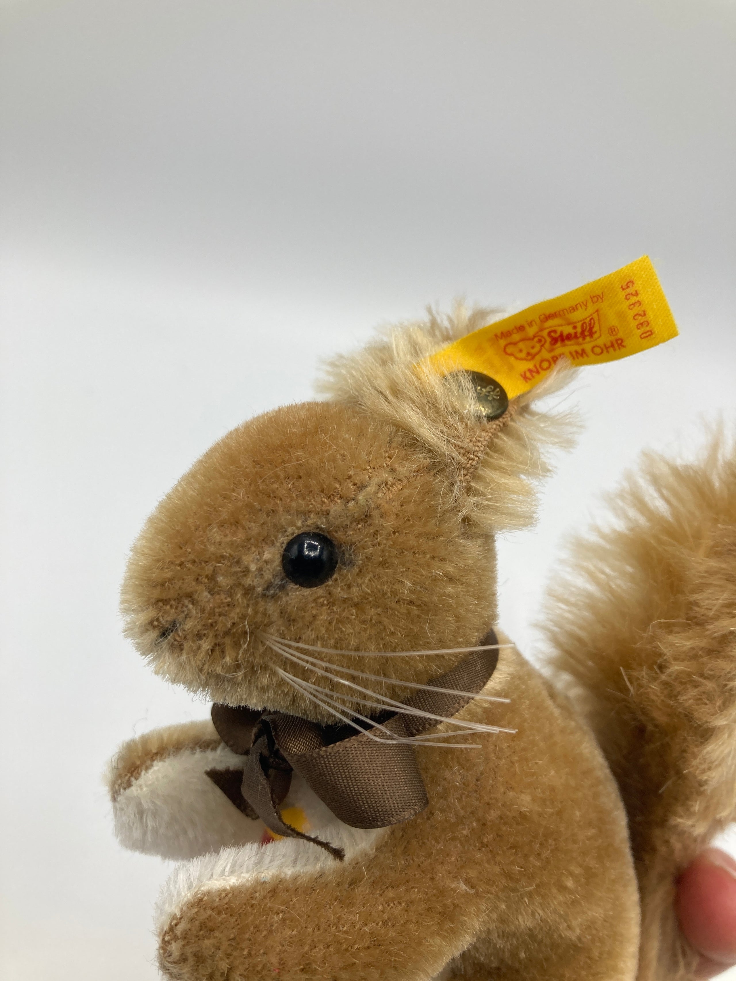 Steiff Mohair Possy Squirrel With All IDs Steiff Mohair Possy Squirrel With All IDs