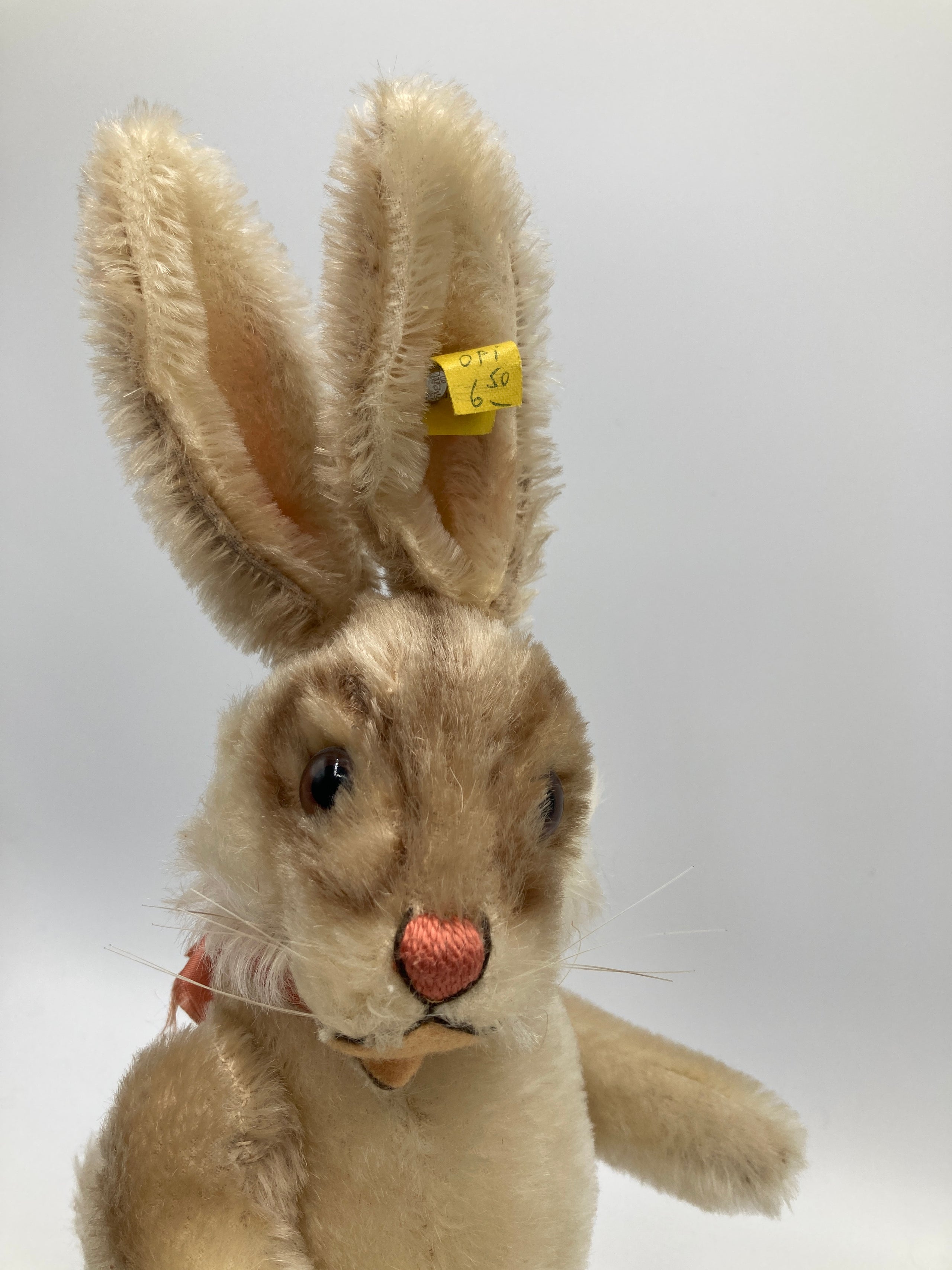 Steiff Larger Fully Jointed Mohair Niki Rabbit With IDs | My Site